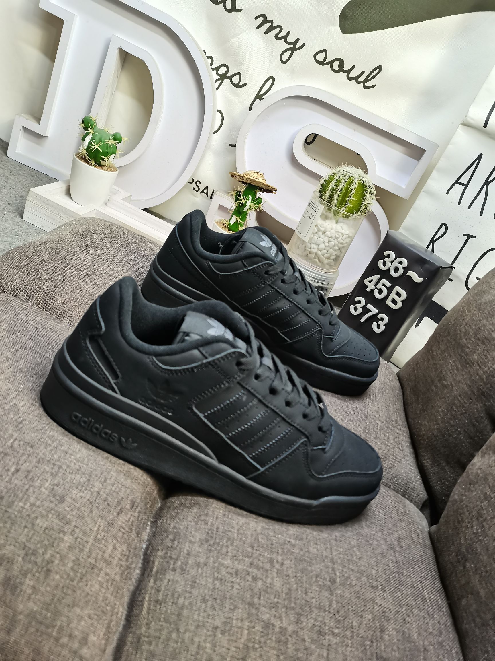 男女鞋36-45码带半码阿迪达斯AdidasForum84Low低帮百搭潮流休闲运动板鞋以复古篮球鞋的外