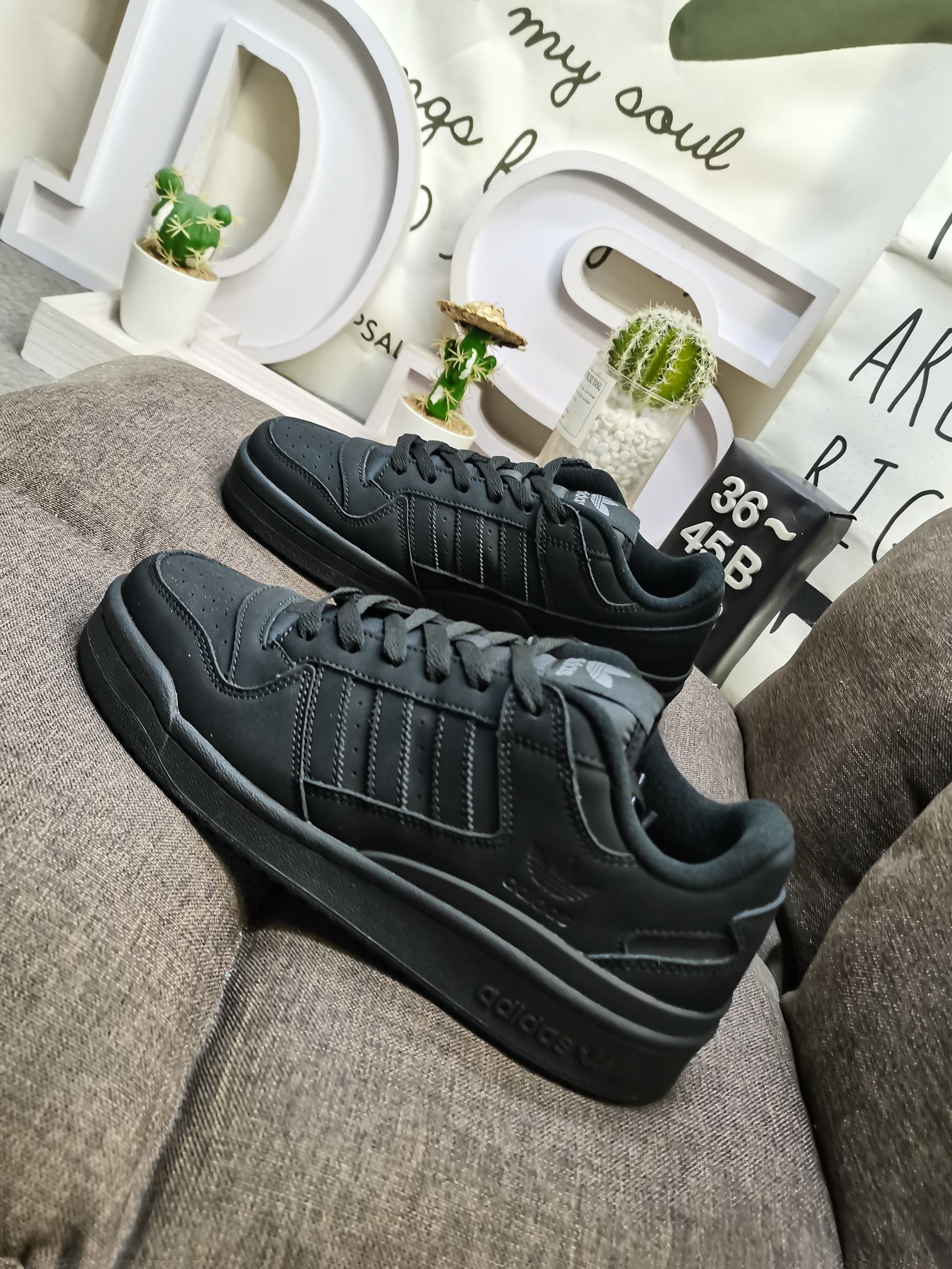 男女鞋36-45码带半码阿迪达斯AdidasForum84Low低帮百搭潮流休闲运动板鞋以复古篮球鞋的外