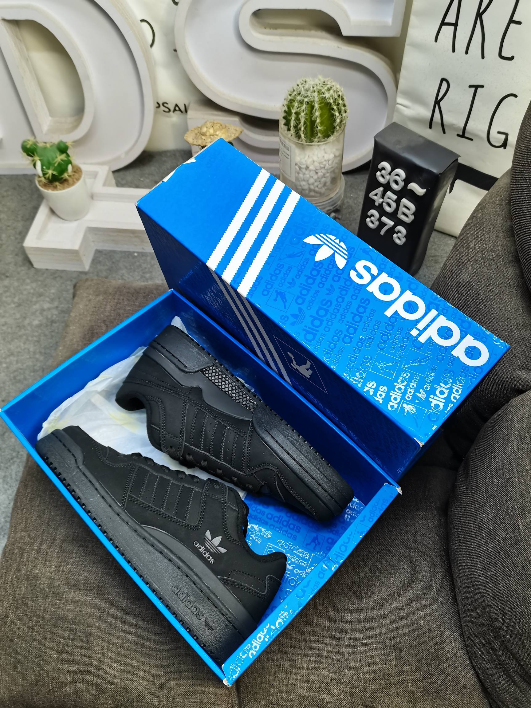 男女鞋36-45码带半码阿迪达斯AdidasForum84Low低帮百搭潮流休闲运动板鞋以复古篮球鞋的外