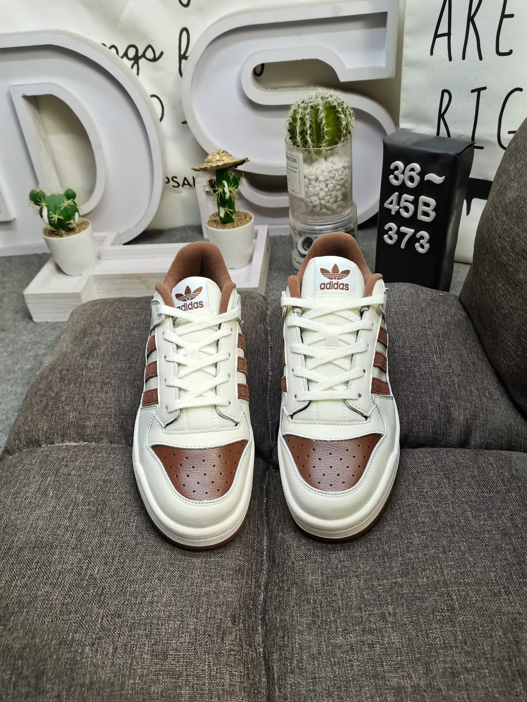 男女鞋36-45码带半码阿迪达斯AdidasForum84Low低帮百搭潮流休闲运动板鞋以复古篮球鞋的外