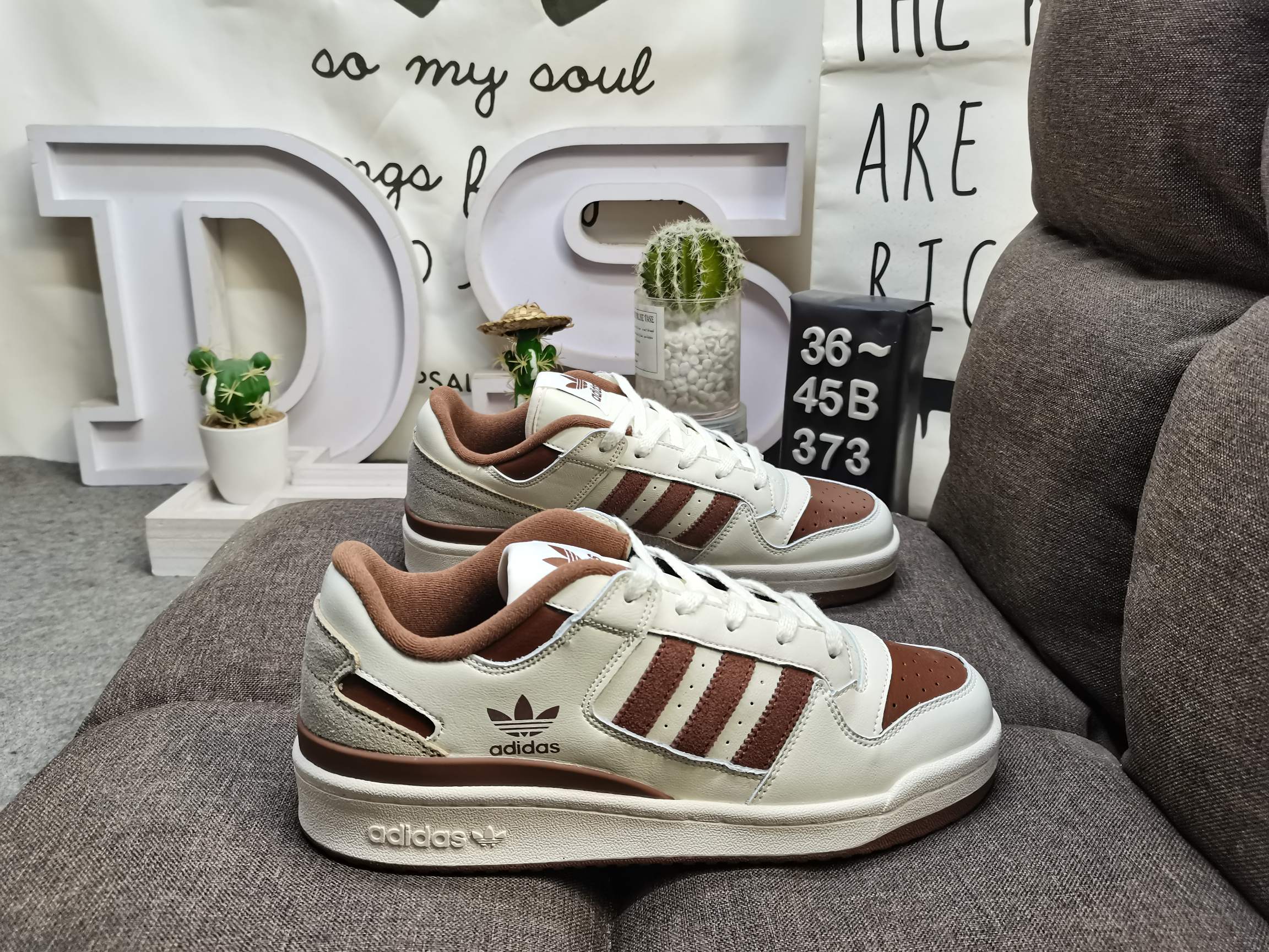 男女鞋36-45码带半码阿迪达斯AdidasForum84Low低帮百搭潮流休闲运动板鞋以复古篮球鞋的外