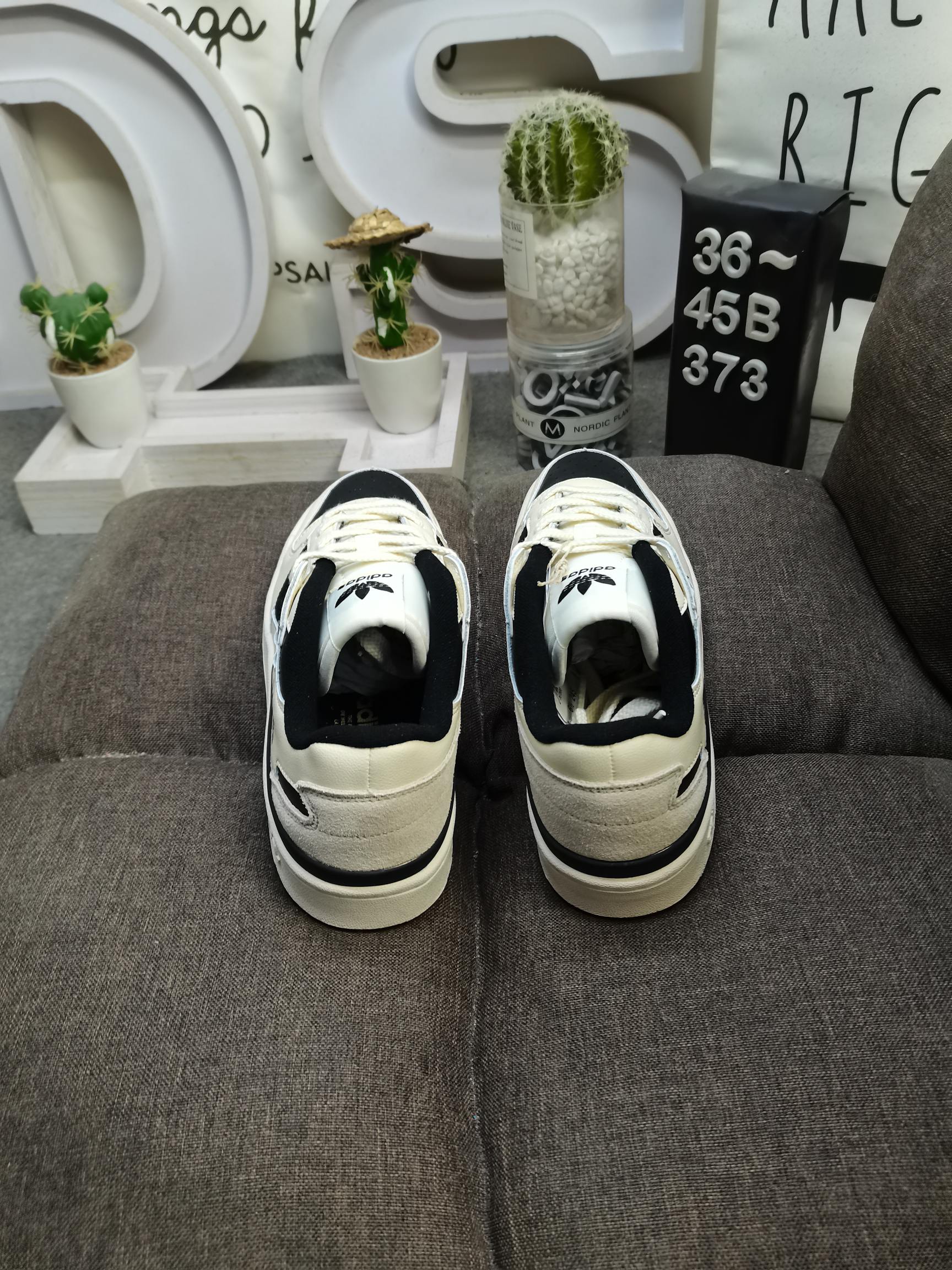 男女鞋36-45码带半码阿迪达斯AdidasForum84Low低帮百搭潮流休闲运动板鞋以复古篮球鞋的外