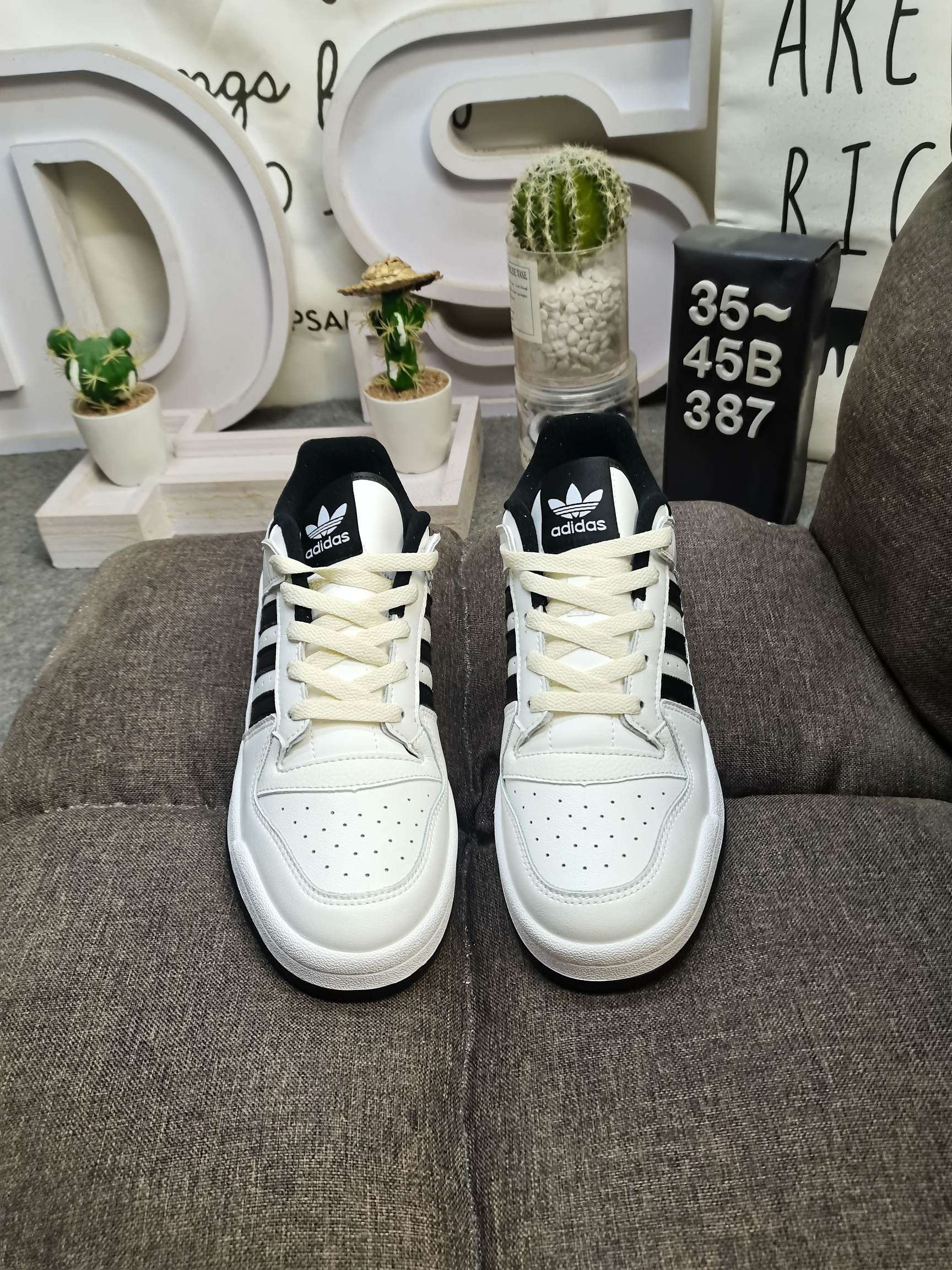 男女鞋36-45码带半码阿迪达斯AdidasForum84Low低帮百搭潮流休闲运动板鞋以复古篮球鞋的外