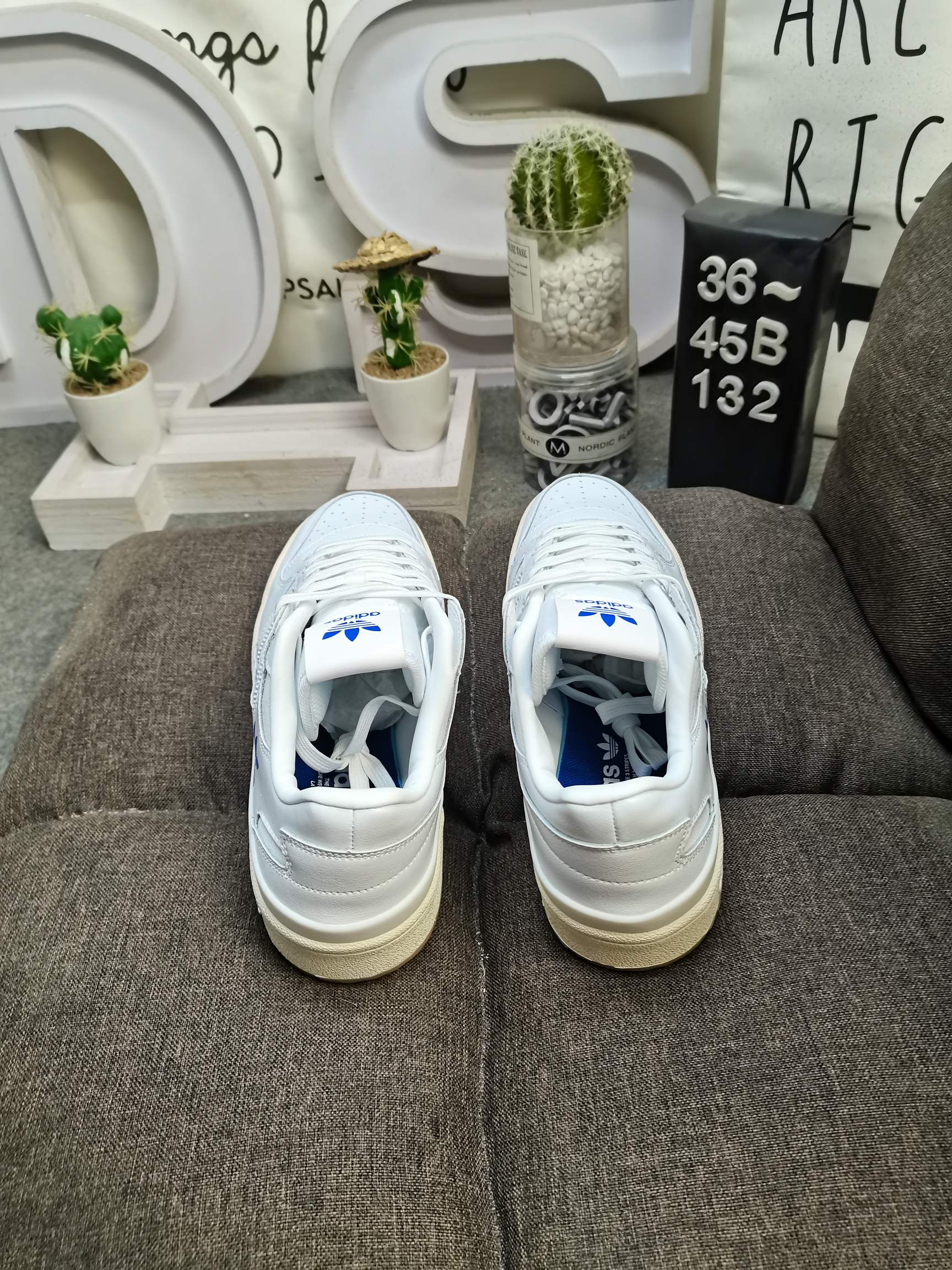 男女鞋36-45码带半码阿迪达斯AdidasForum84Low低帮百搭潮流休闲运动板鞋以复古篮球鞋的外