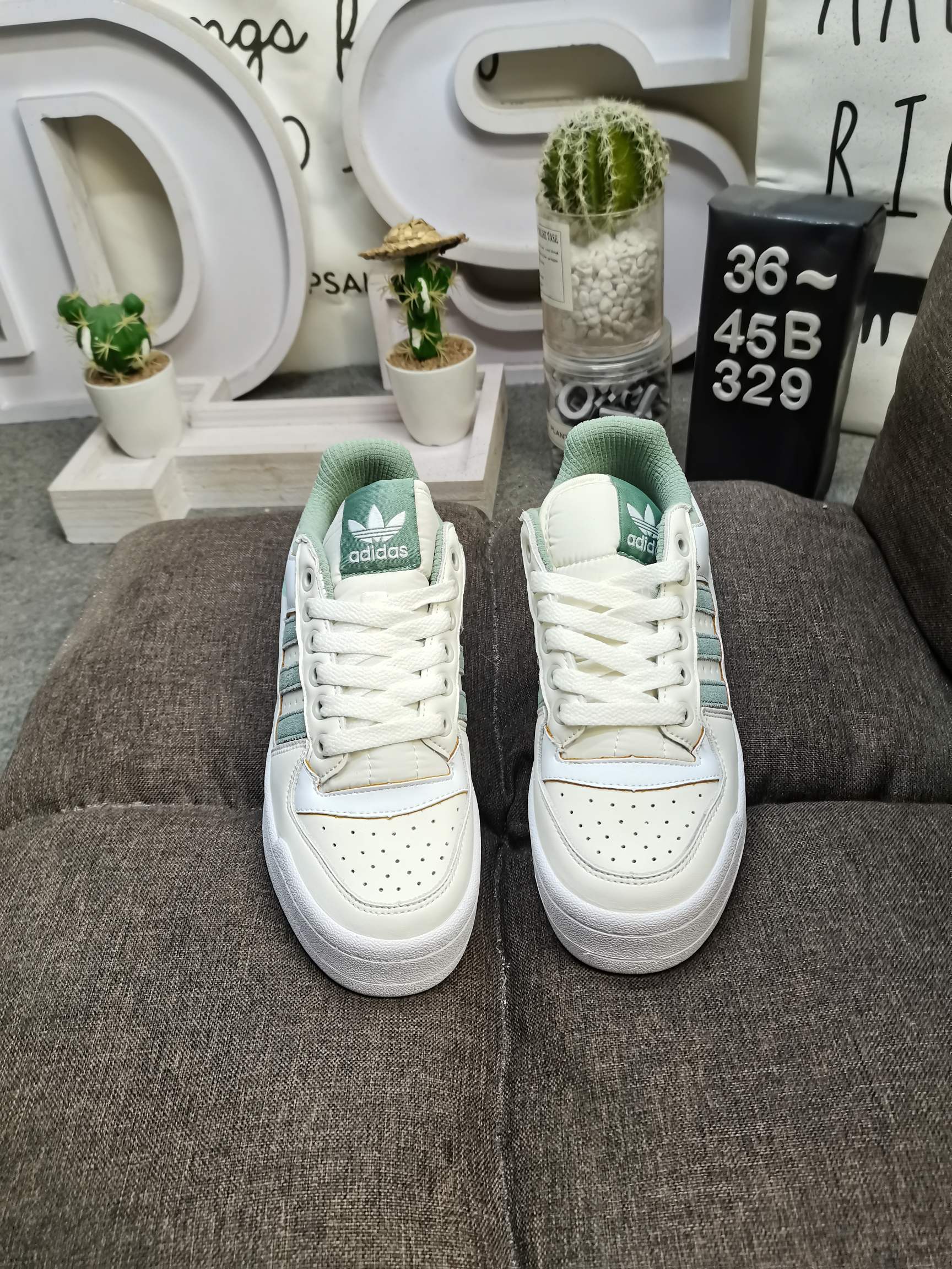 男女鞋36-45码带半码阿迪达斯AdidasForum84Low低帮百搭潮流休闲运动板鞋以复古篮球鞋的外