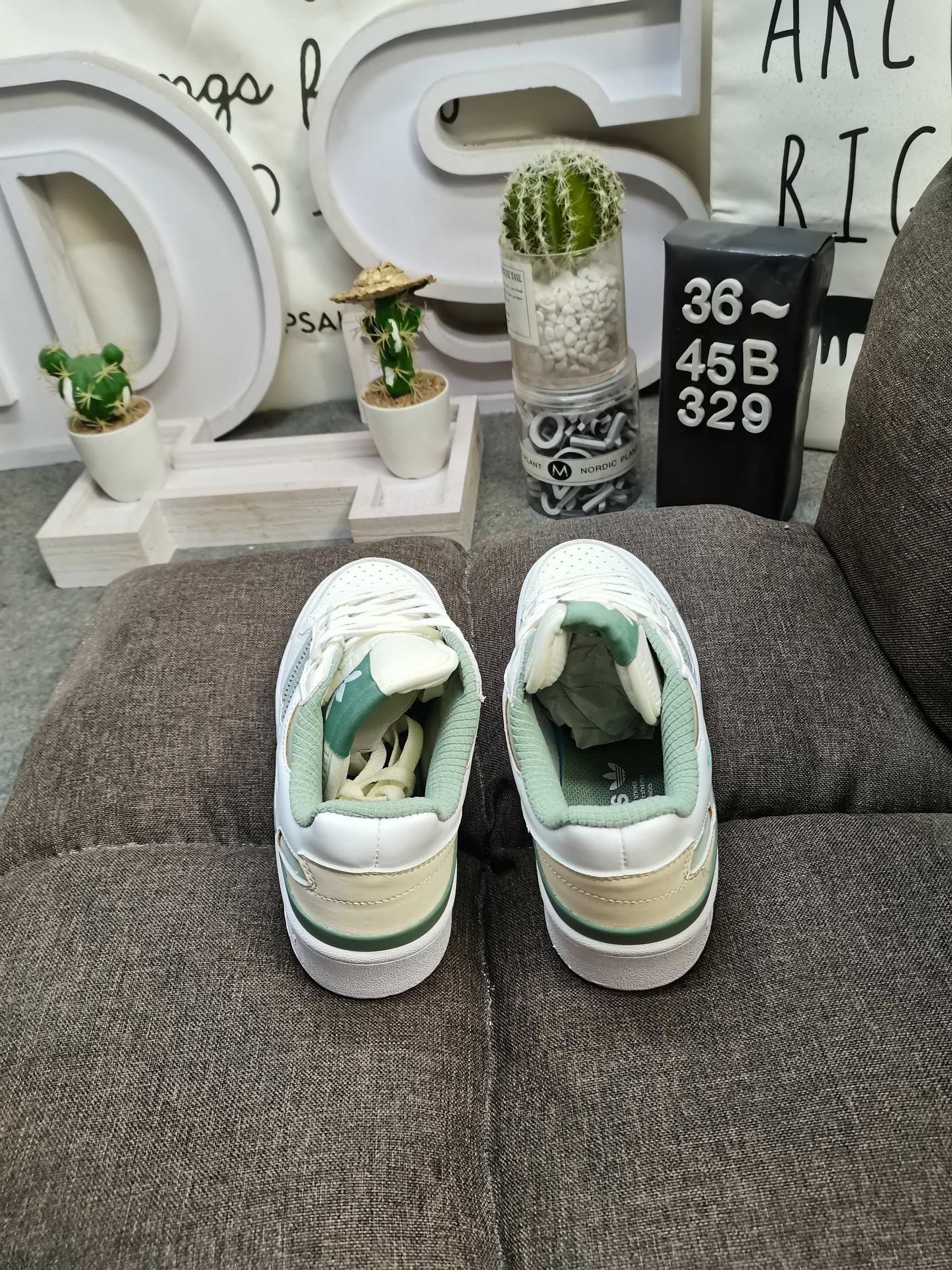 男女鞋36-45码带半码阿迪达斯AdidasForum84Low低帮百搭潮流休闲运动板鞋以复古篮球鞋的外