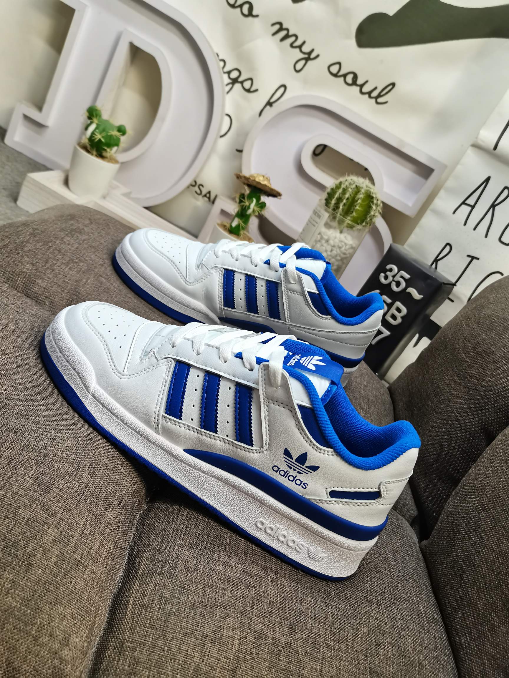 男女鞋35-45码带半码阿迪达斯AdidasForum84Low低帮百搭潮流休闲运动板鞋以复古篮球鞋的外