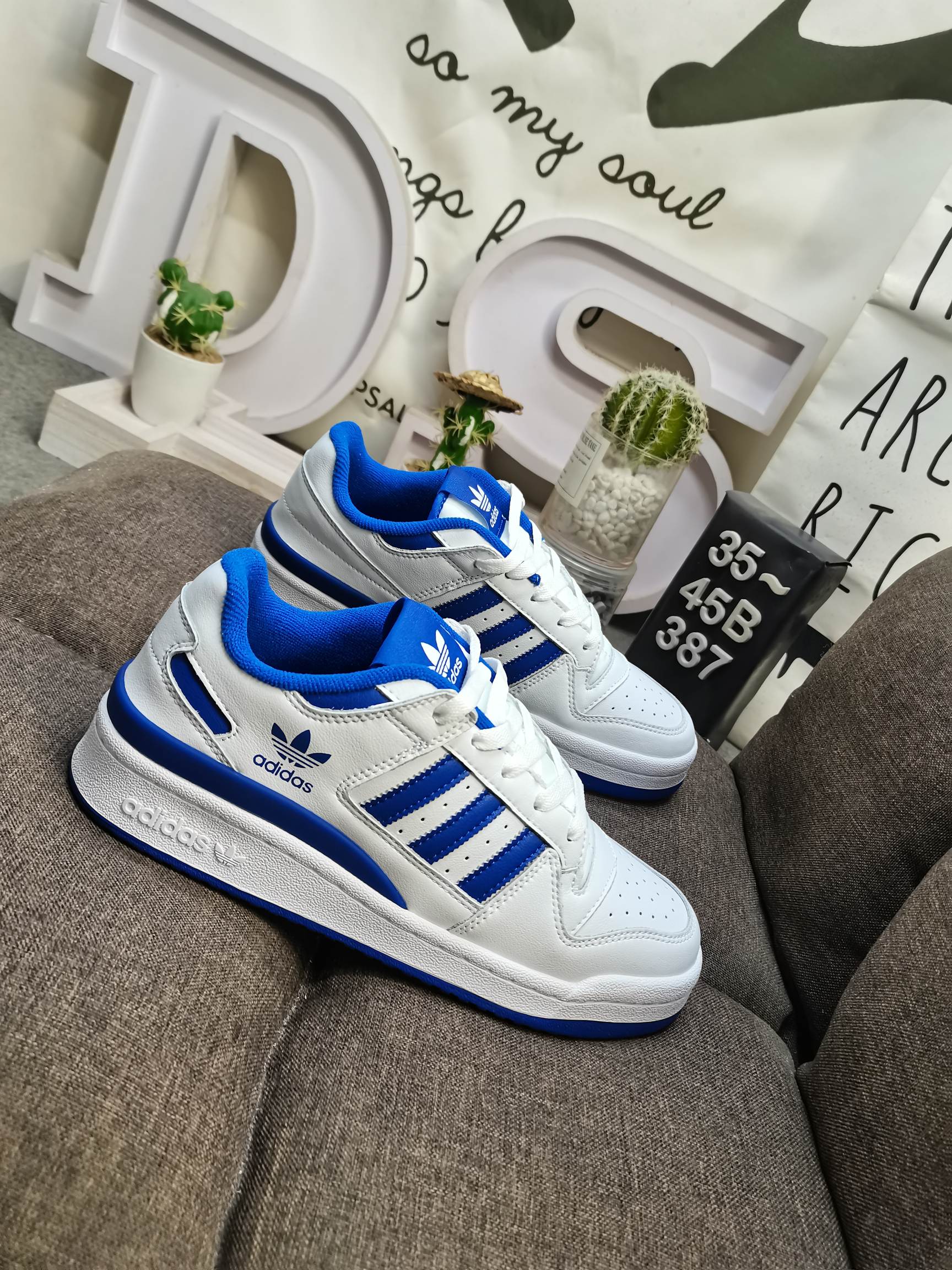 男女鞋35-45码带半码阿迪达斯AdidasForum84Low低帮百搭潮流休闲运动板鞋以复古篮球鞋的外