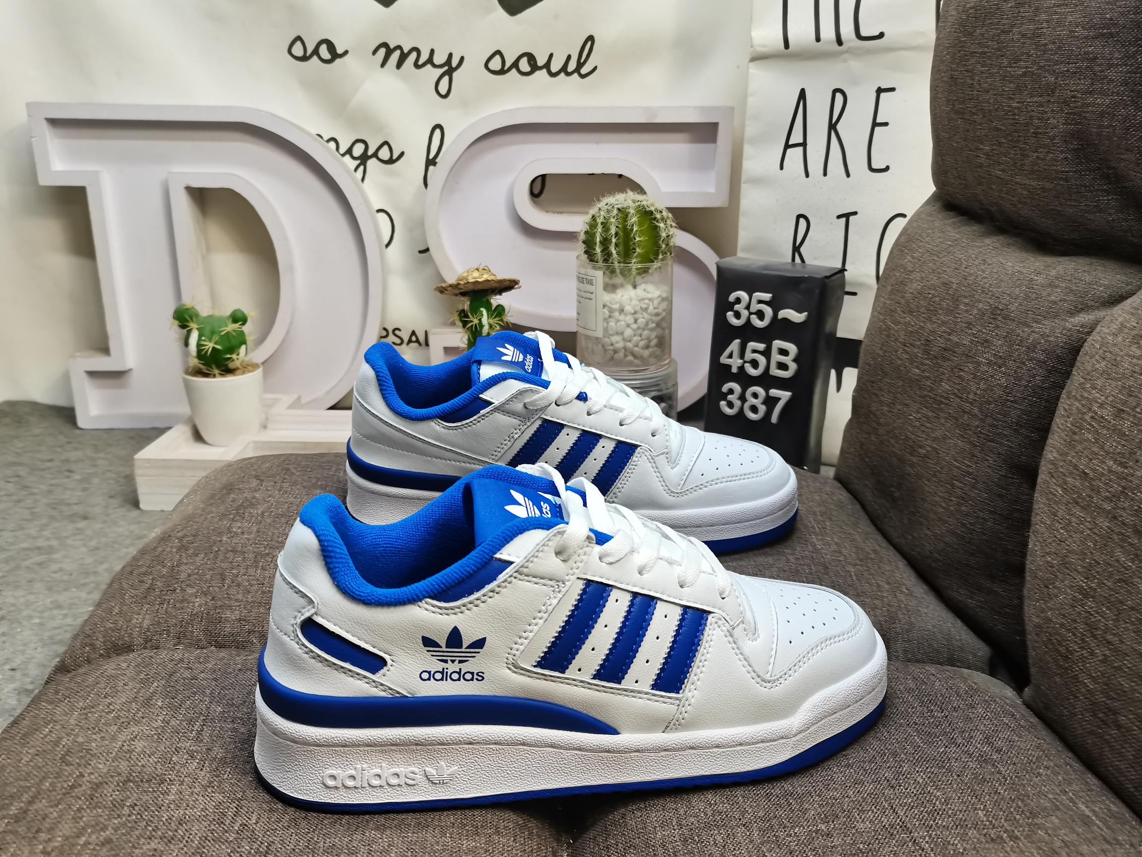 男女鞋35-45码带半码阿迪达斯AdidasForum84Low低帮百搭潮流休闲运动板鞋以复古篮球鞋的外