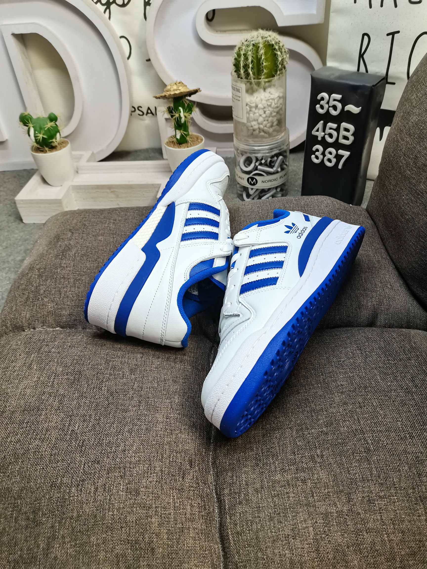 男女鞋35-45码带半码阿迪达斯AdidasForum84Low低帮百搭潮流休闲运动板鞋以复古篮球鞋的外