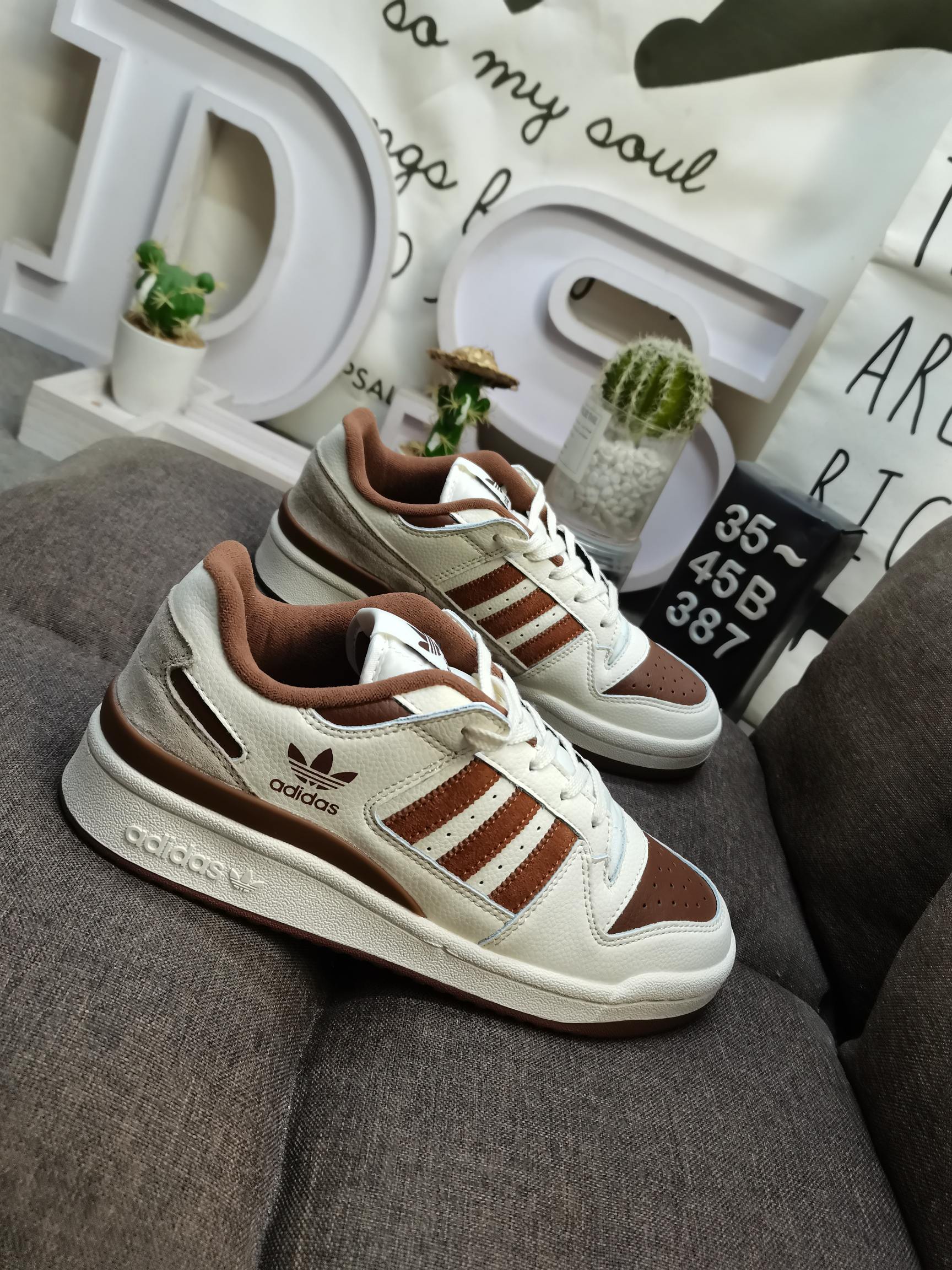 男女鞋35-45码带半码阿迪达斯AdidasForum84Low低帮百搭潮流休闲运动板鞋以复古篮球鞋的外