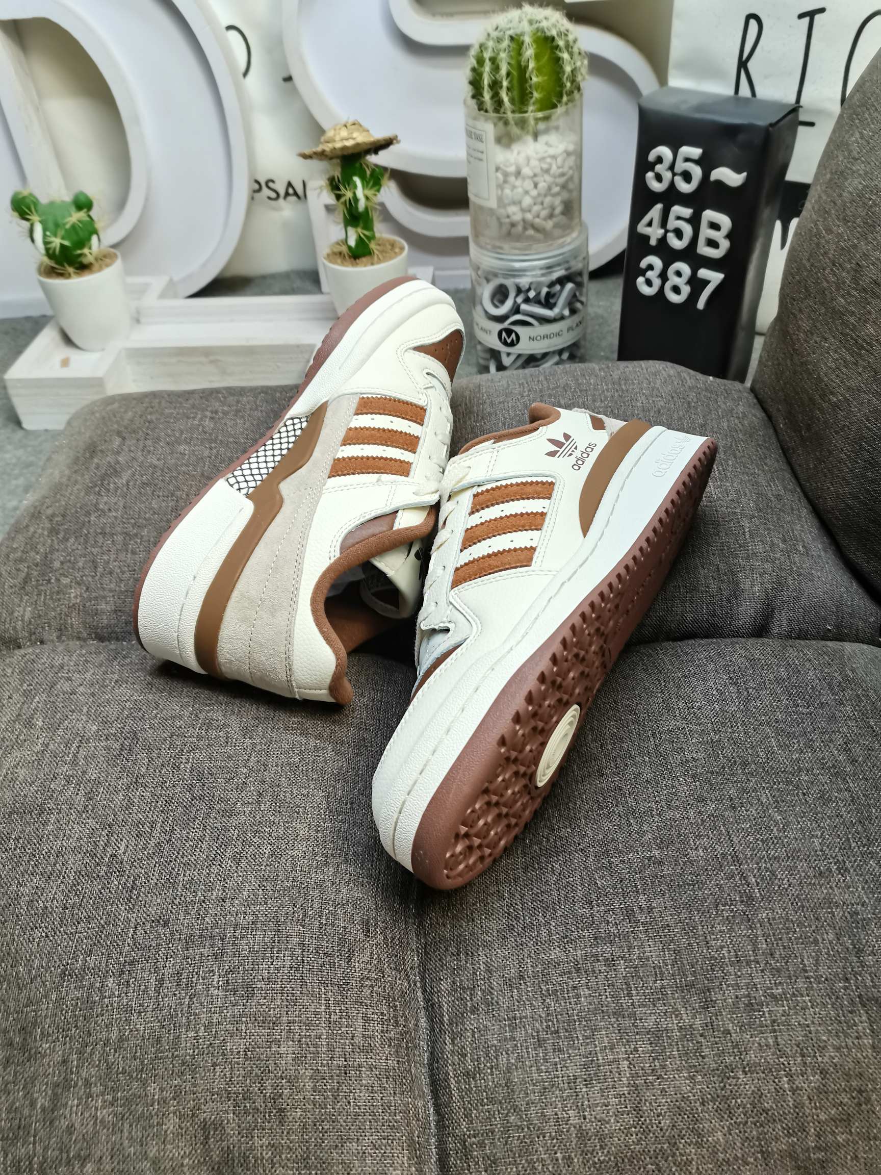 男女鞋35-45码带半码阿迪达斯AdidasForum84Low低帮百搭潮流休闲运动板鞋以复古篮球鞋的外