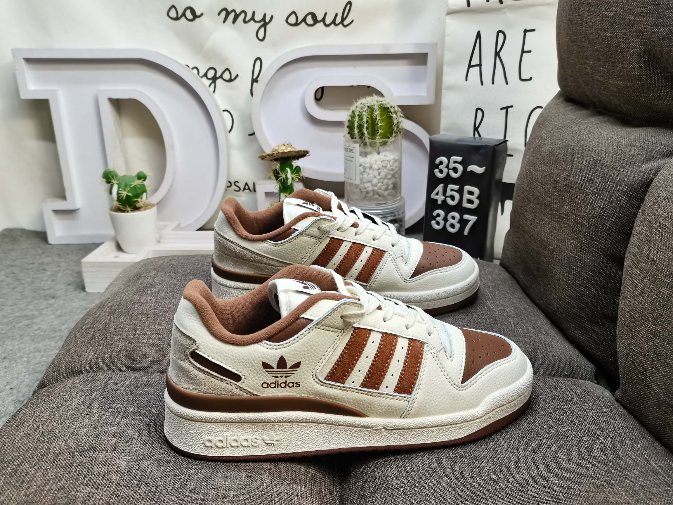 男女鞋35-45码带半码阿迪达斯AdidasForum84Low低帮百搭潮流休闲运动板鞋以复古篮球鞋的外