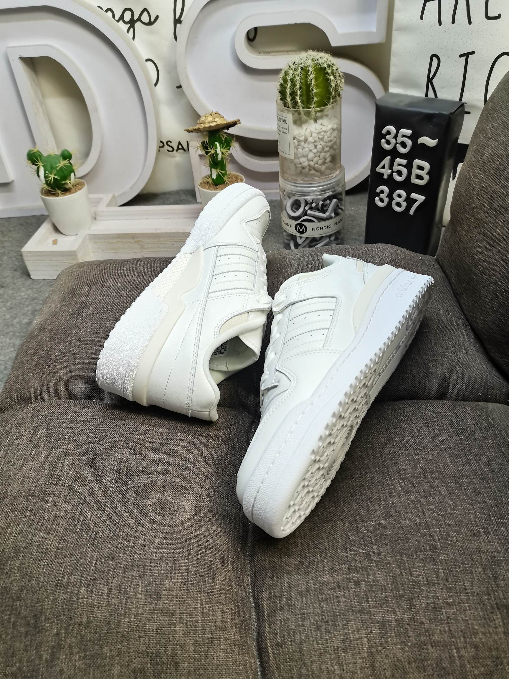 男女鞋35-45码带半码阿迪达斯AdidasForum84Low低帮百搭潮流休闲运动板鞋以复古篮球鞋的外