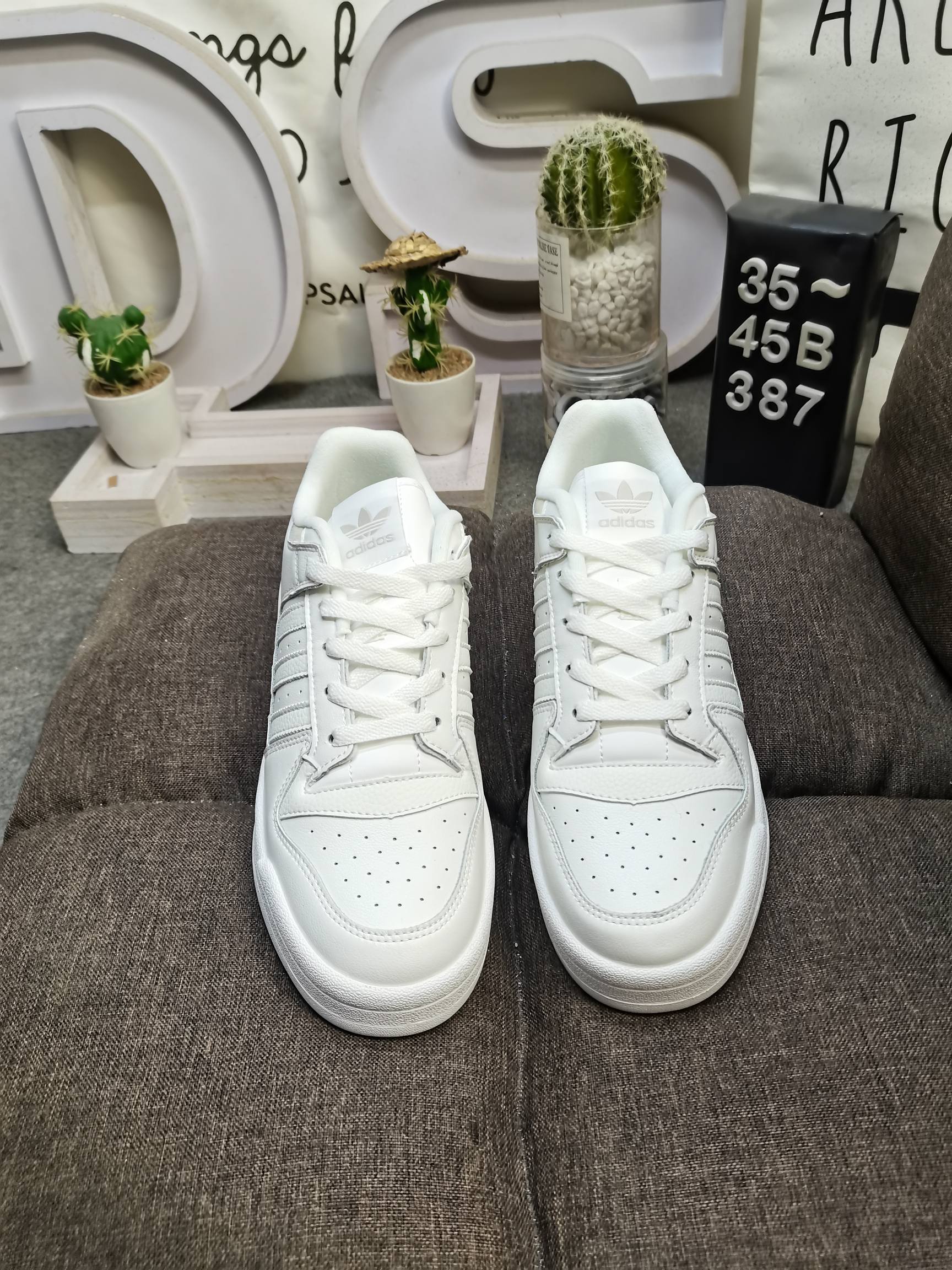 男女鞋35-45码带半码阿迪达斯AdidasForum84Low低帮百搭潮流休闲运动板鞋以复古篮球鞋的外