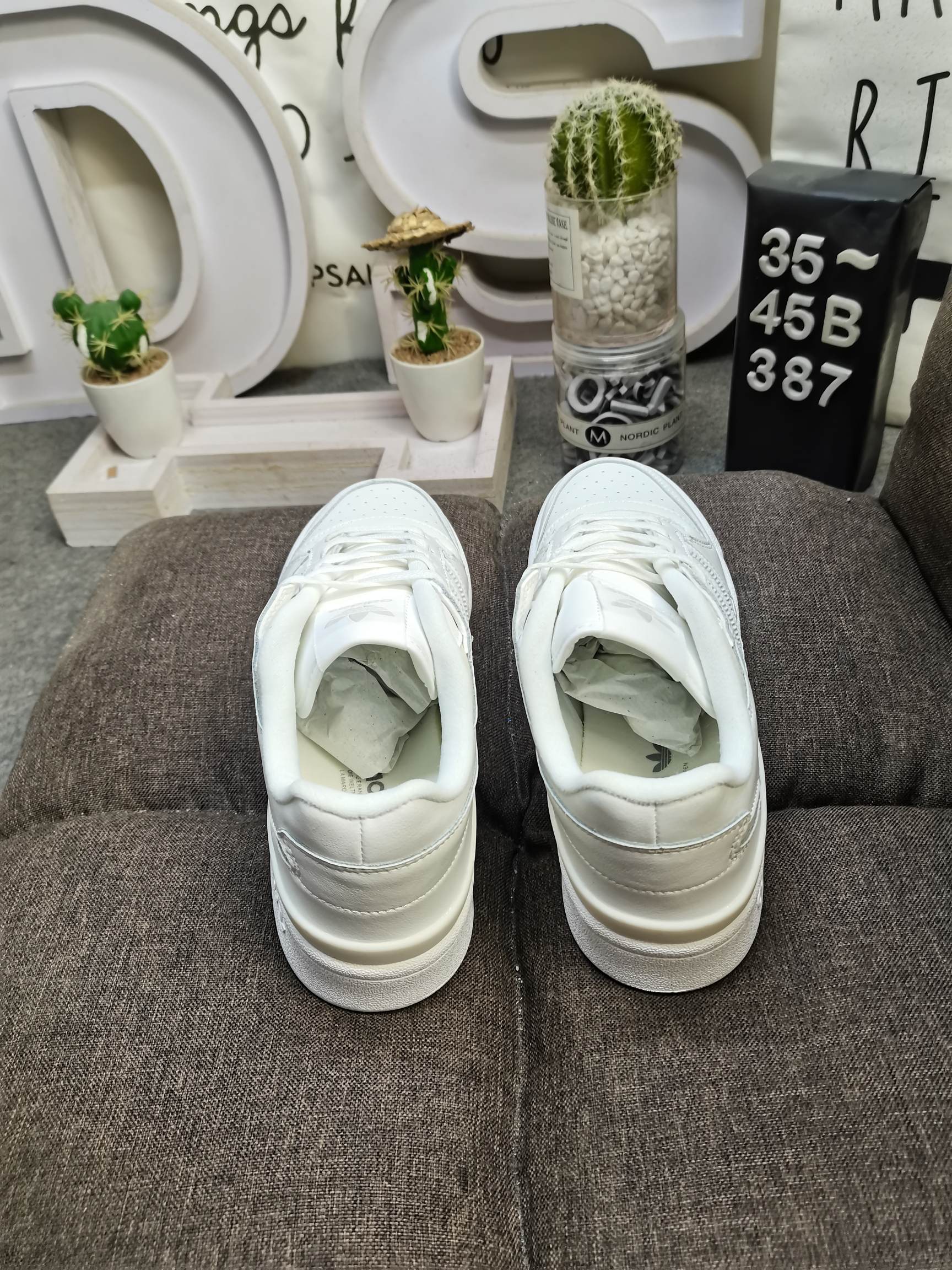 男女鞋35-45码带半码阿迪达斯AdidasForum84Low低帮百搭潮流休闲运动板鞋以复古篮球鞋的外