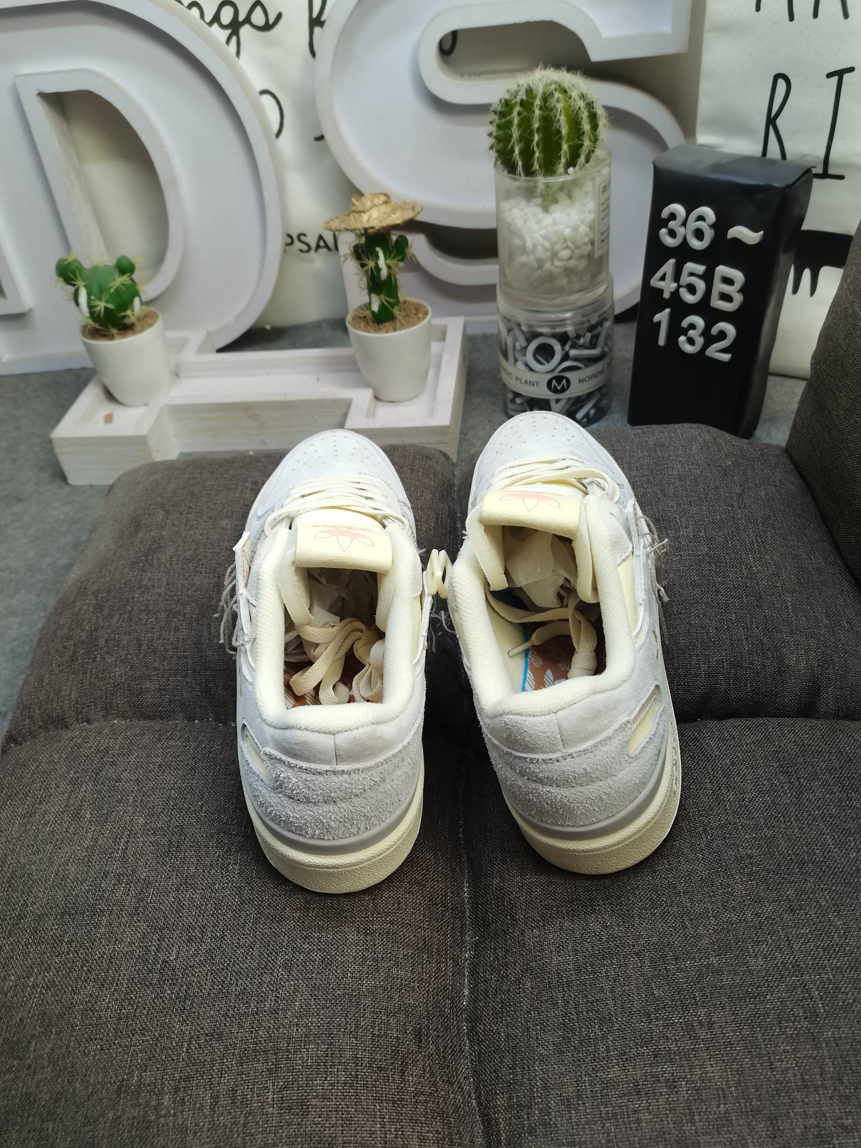 男女鞋36-45码带半码阿迪达斯AdidasForum84Low低帮百搭潮流休闲运动板鞋以复古篮球鞋的外