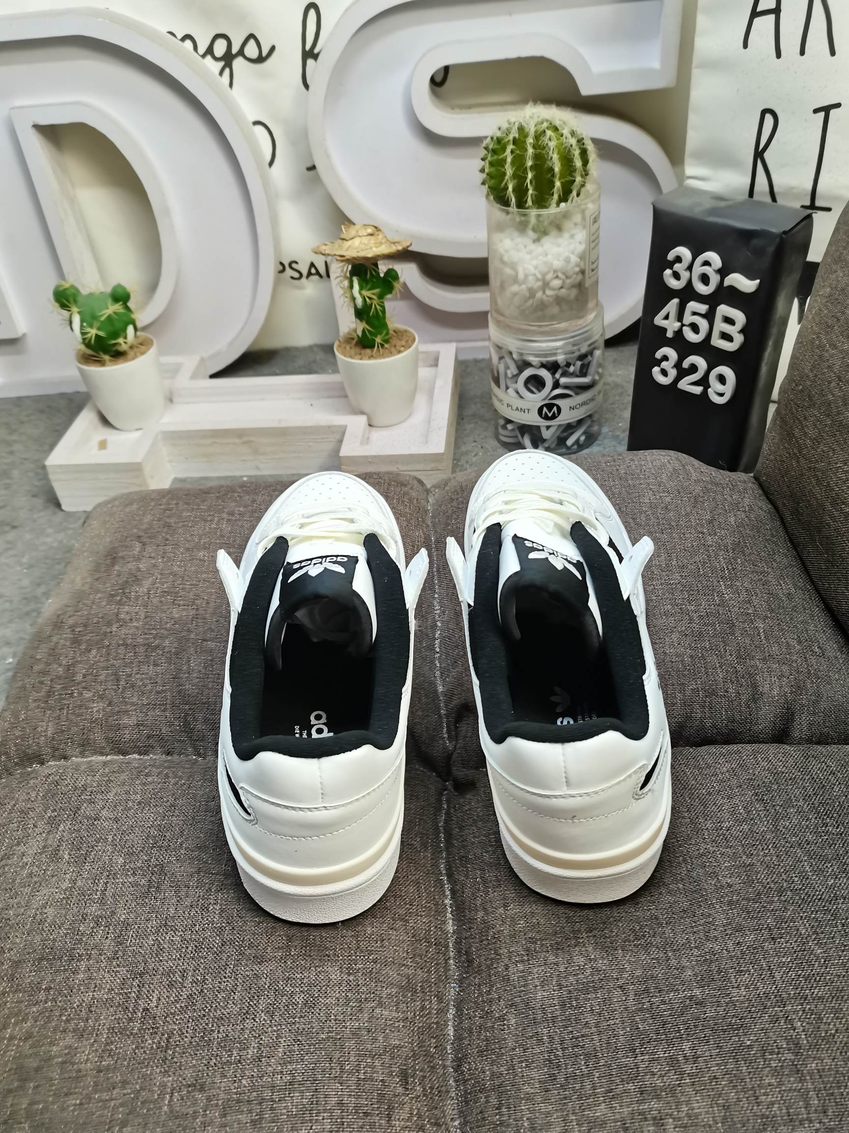 男女鞋36-45码带半码阿迪达斯AdidasForum84Low低帮百搭潮流休闲运动板鞋以复古篮球鞋的外