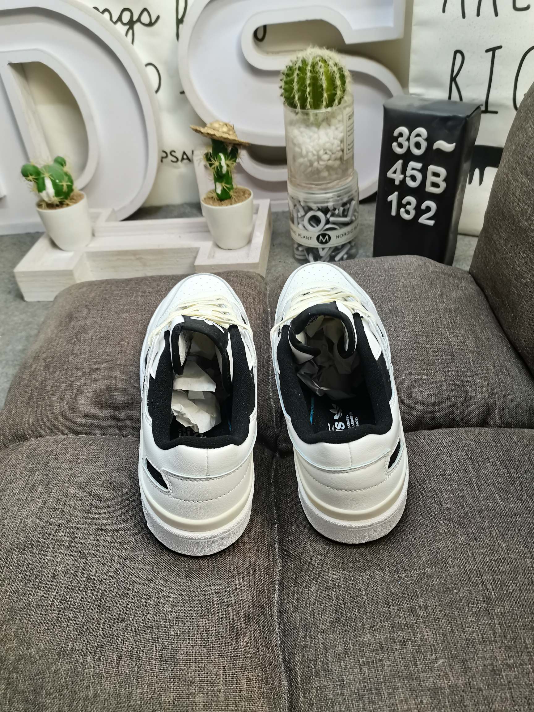 男女鞋36-45码带半码阿迪达斯AdidasORIGINALSForumCLIH7830低帮百搭潮流休闲