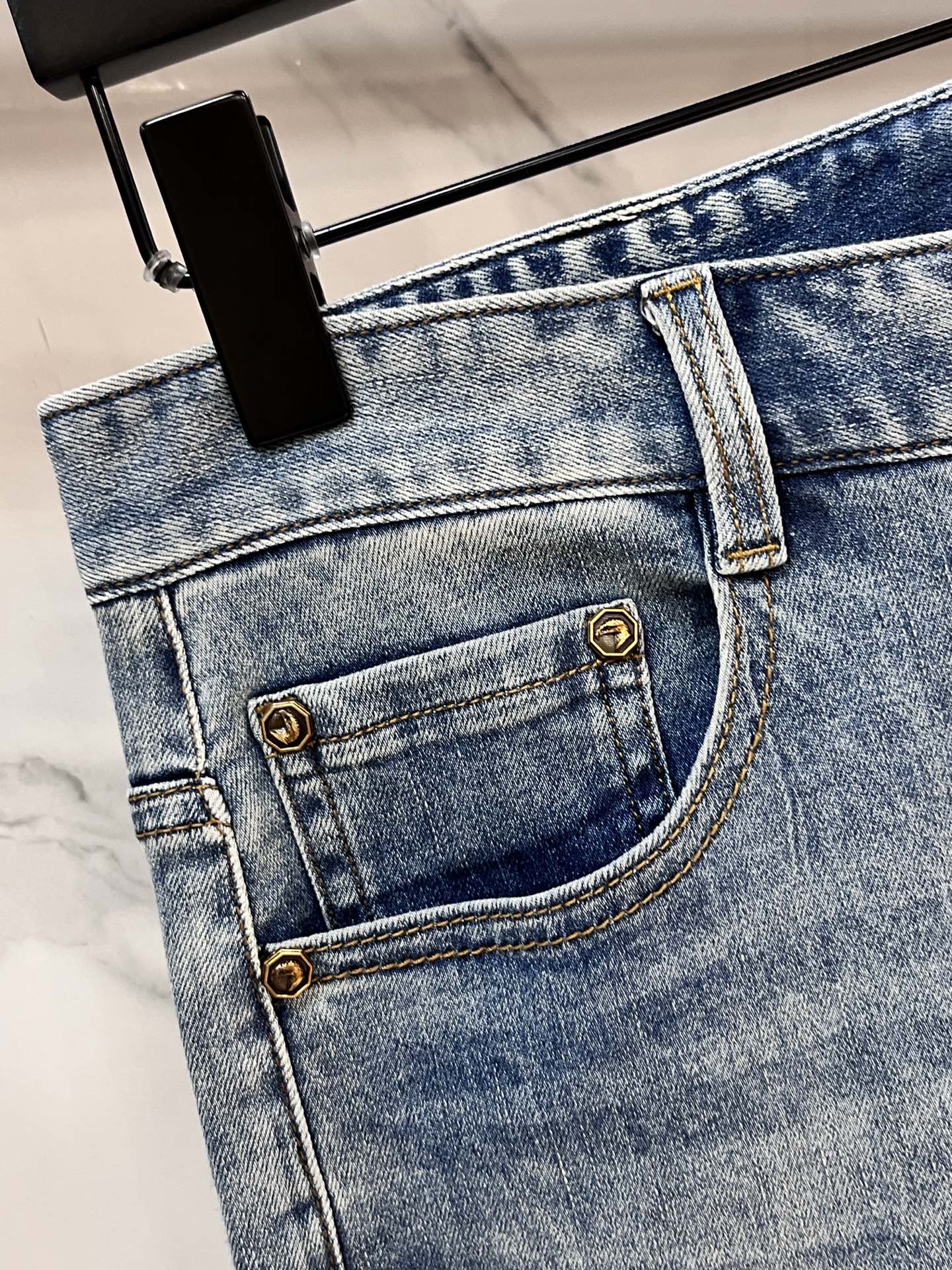 Stephen’s 2025SS High-Quality Jeans with Fresh Spring Fruit Pattern and Comfortable Fit - 图片 6