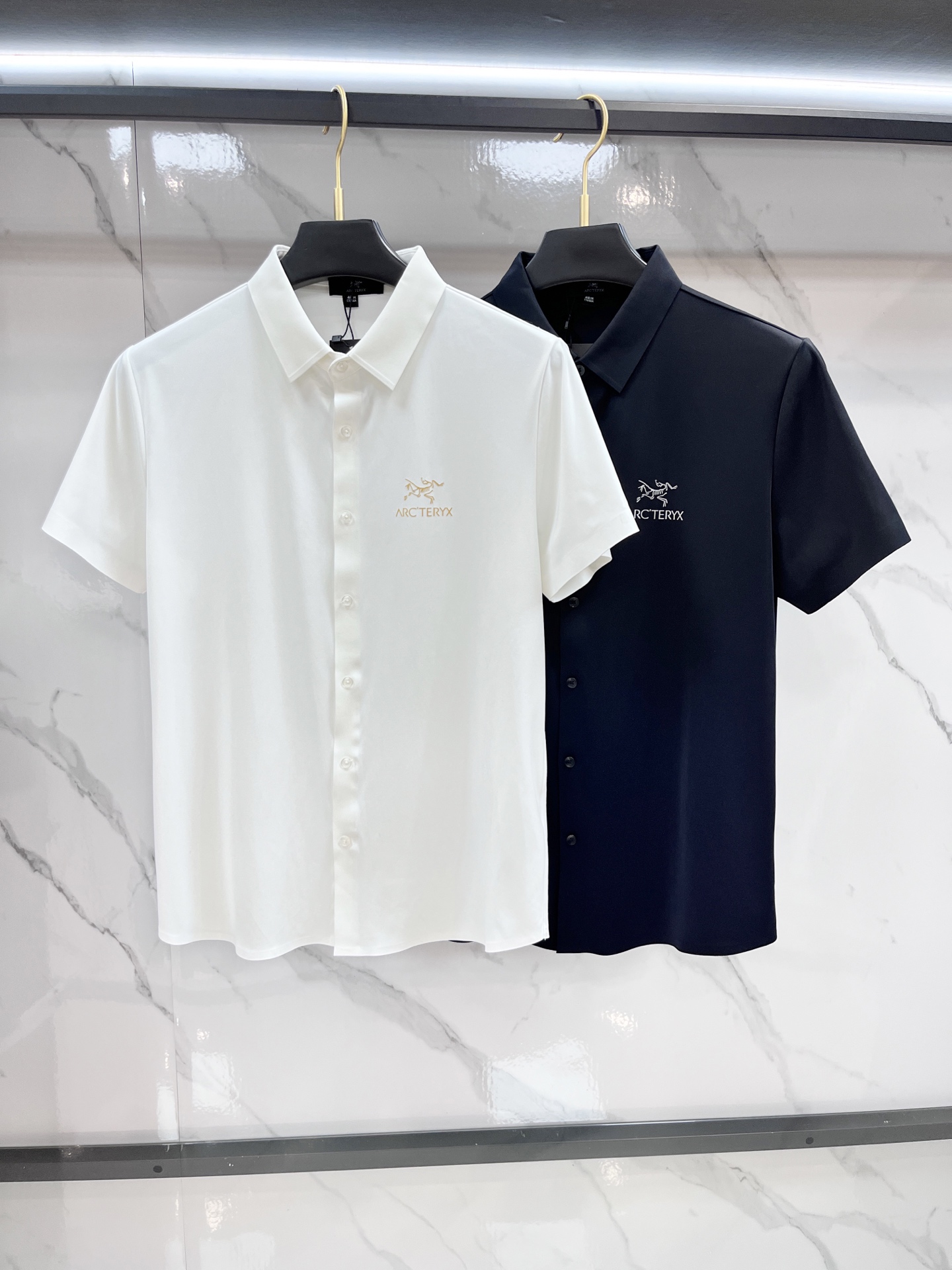 始祖鸟 2025ss夏季新品，男士免烫抗速干商务短袖POLO衫，贸易公司渠道稀出，领先GW发售！驴家夏季