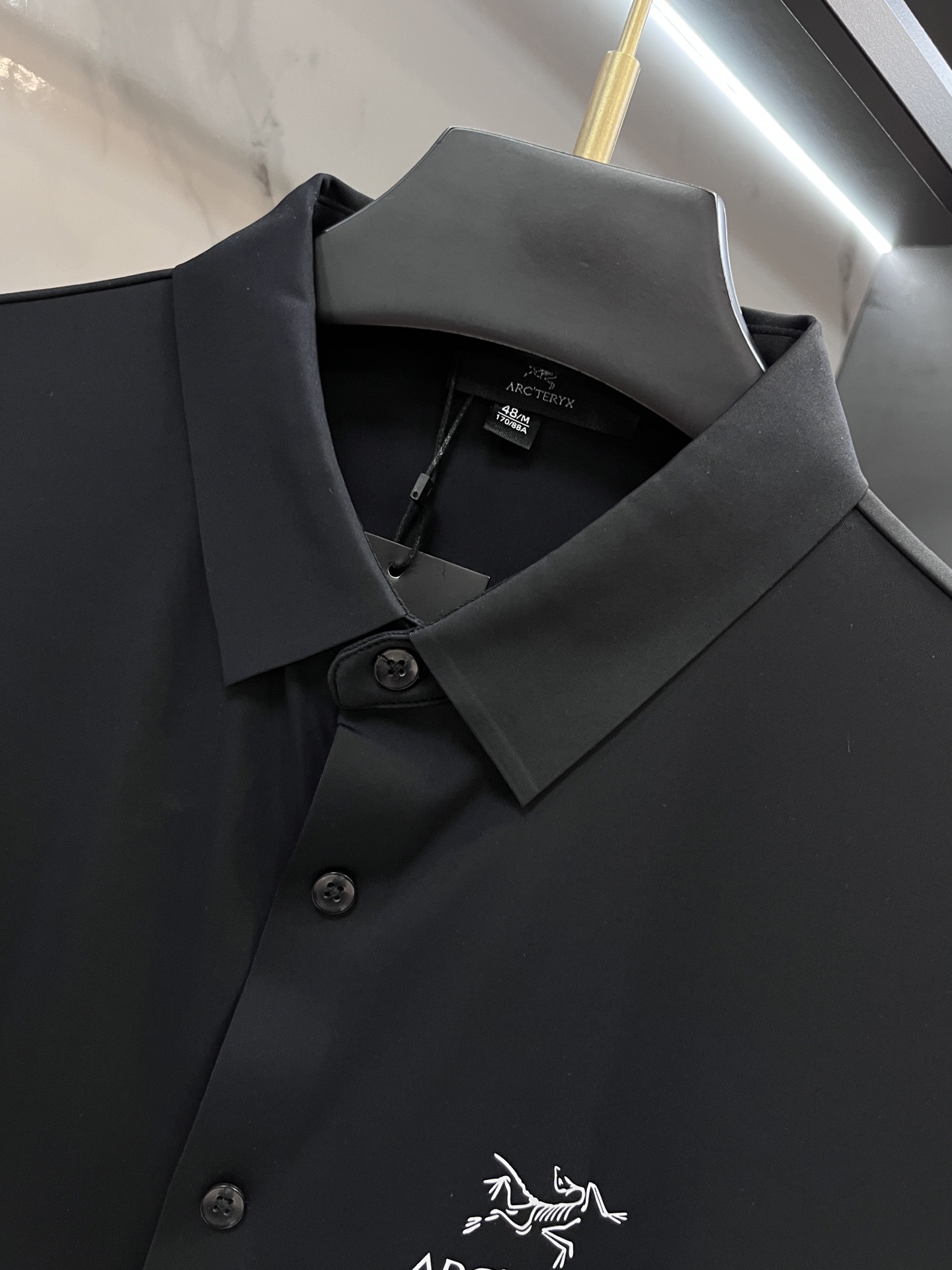 始祖鸟 2025ss夏季新品，男士免烫抗速干商务短袖POLO衫，贸易公司渠道稀出，领先GW发售！驴家夏季