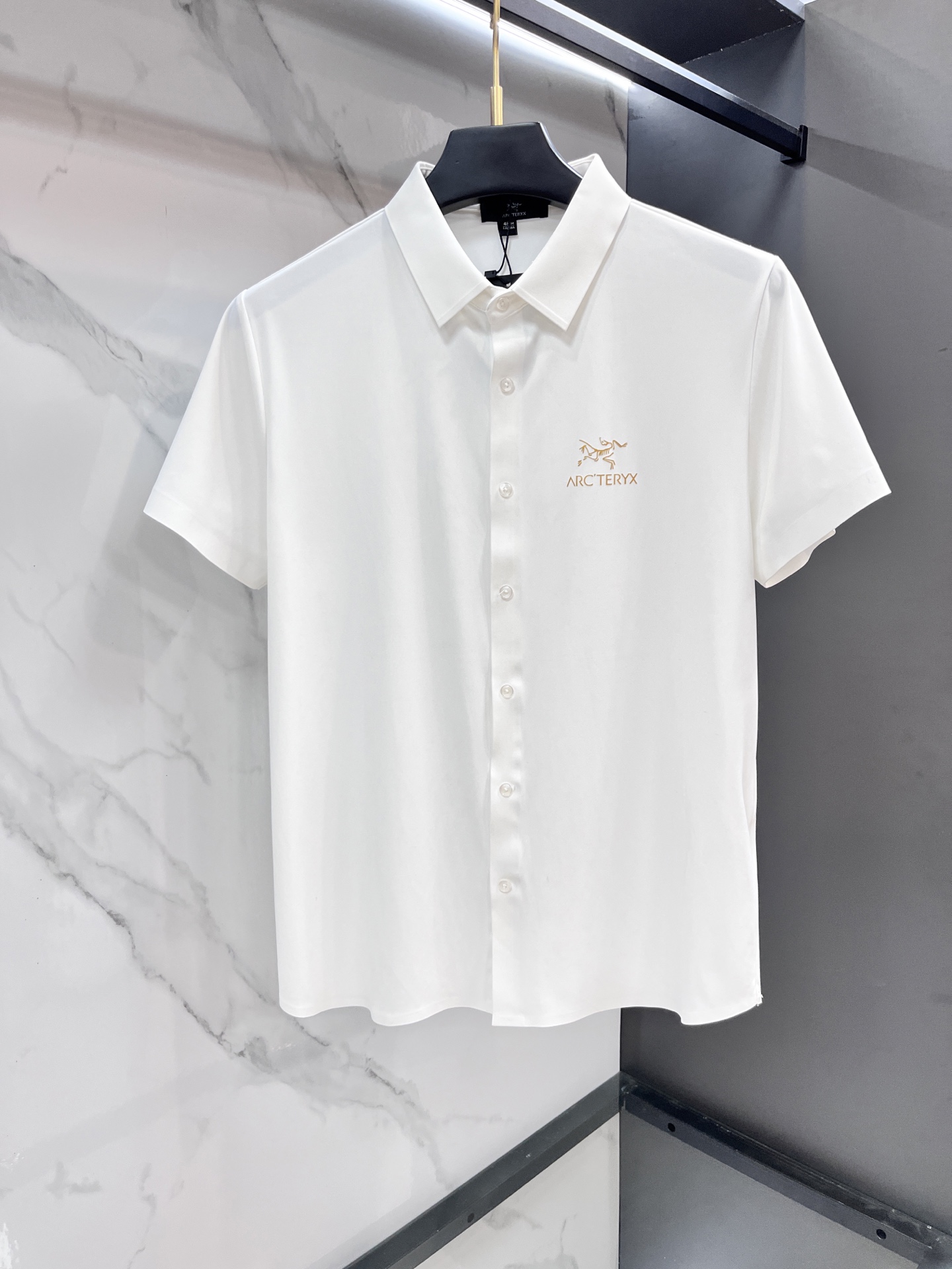 始祖鸟 2025ss夏季新品，男士免烫抗速干商务短袖POLO衫，贸易公司渠道稀出，领先GW发售！驴家夏季