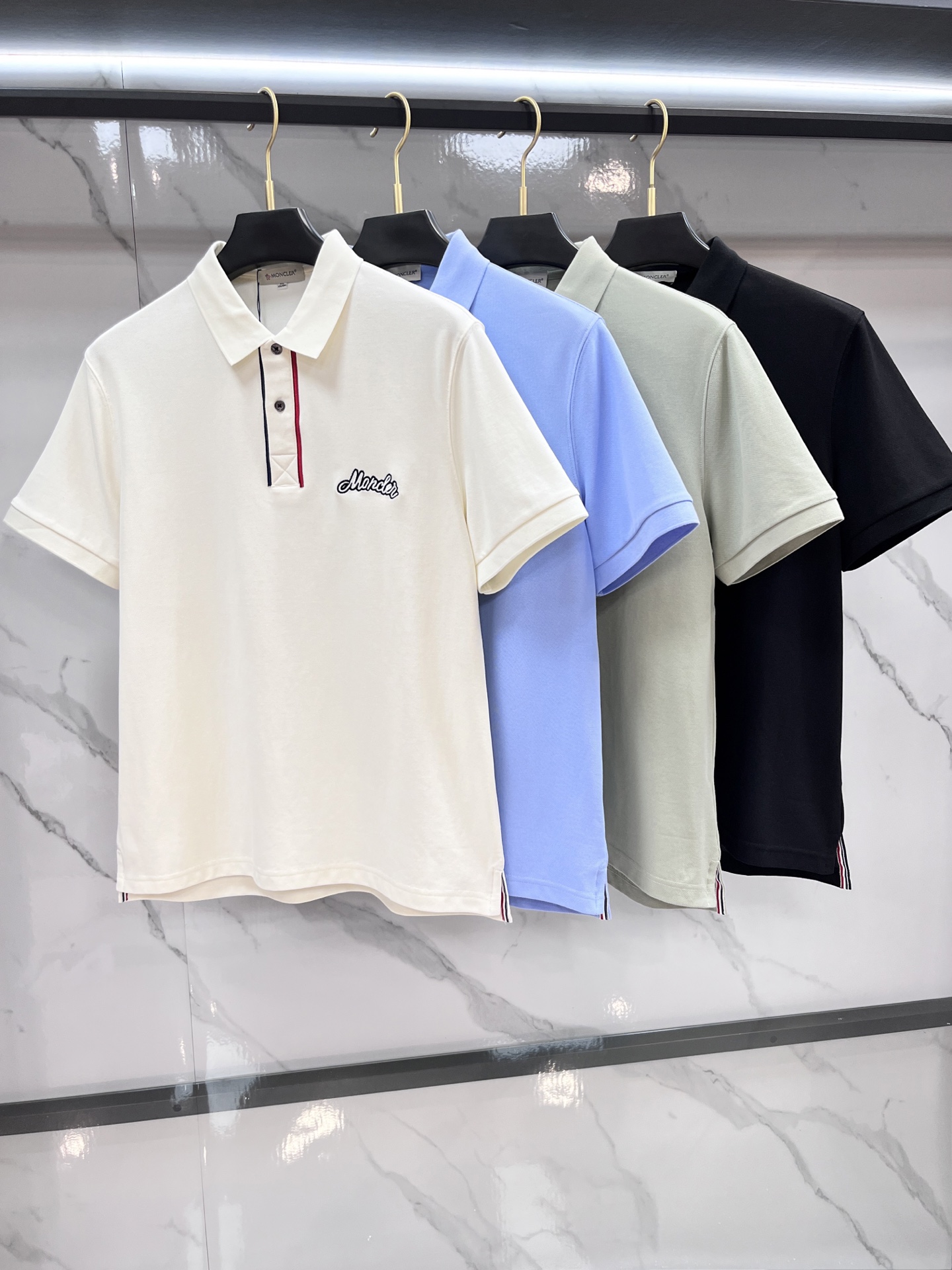 蒙口 2025新款高端商务Polo 白领 单位人士必入单品！ 休闲商务翻领短袖，科技面料，体感非常棒，手
