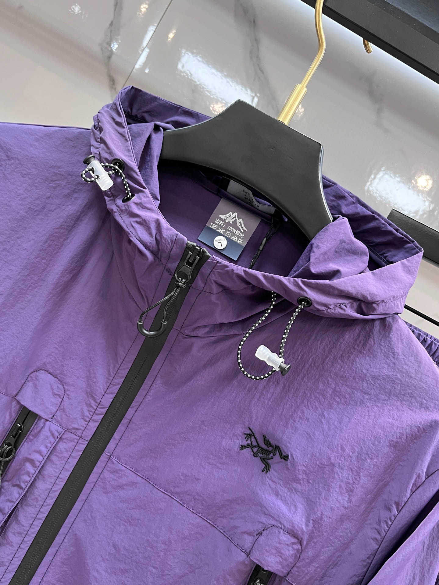 始祖鸟 2025春夏经典防晒套装，面料超软面料帅酷爆款薄套装，时尚都市百搭款款，夏季必备神器，速干衣，水