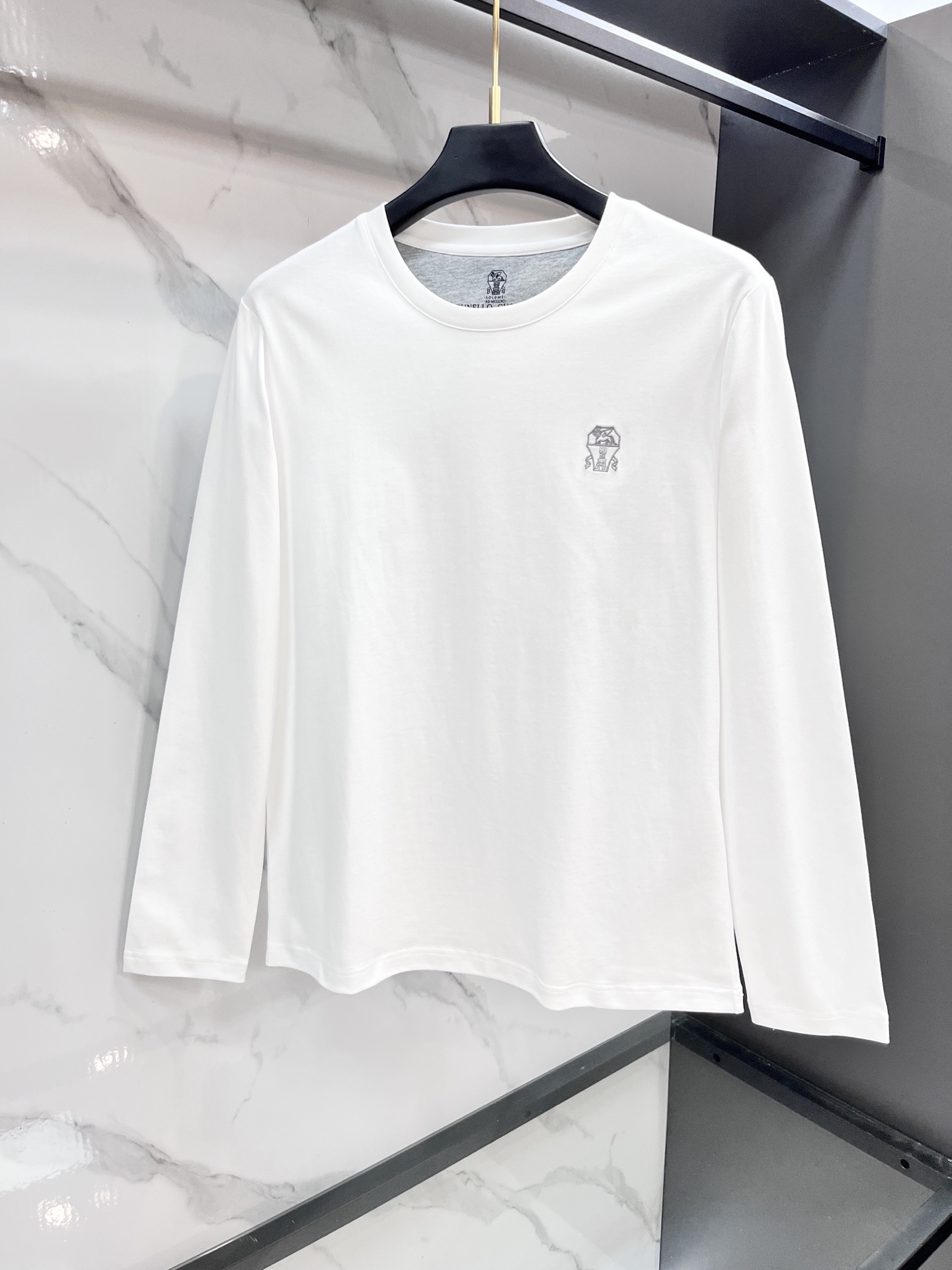 BC 贸易公司订单，高弹丝光双面长袖打底长袖，老钱新贵们推荐 作为新贵的首选 BC家材质讲究的同时 整体