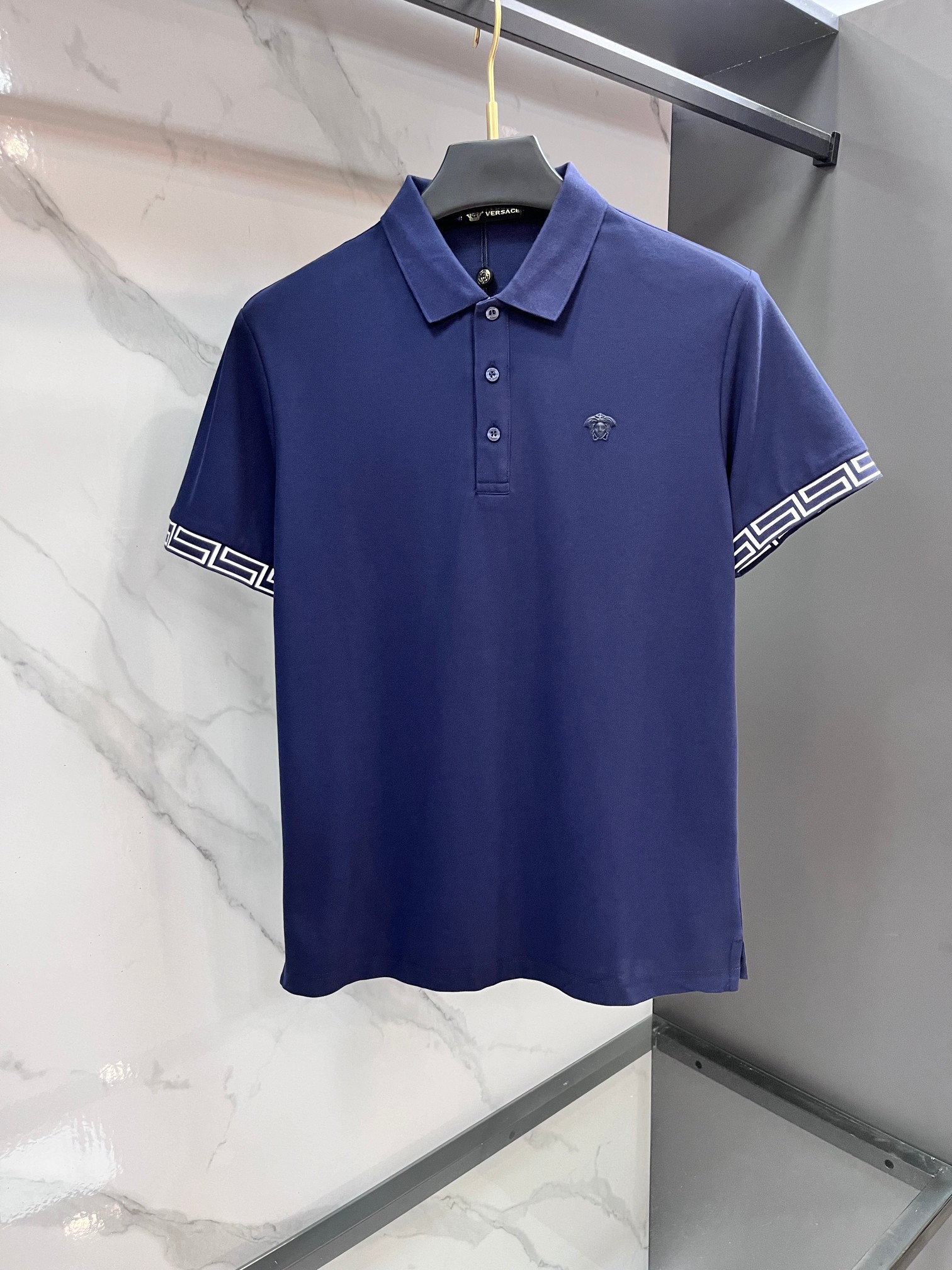 范思哲 2025新款高端商务Polo 白领 单位人士必入单品！ 休闲商务翻领短袖，科技面料，体感非常棒，