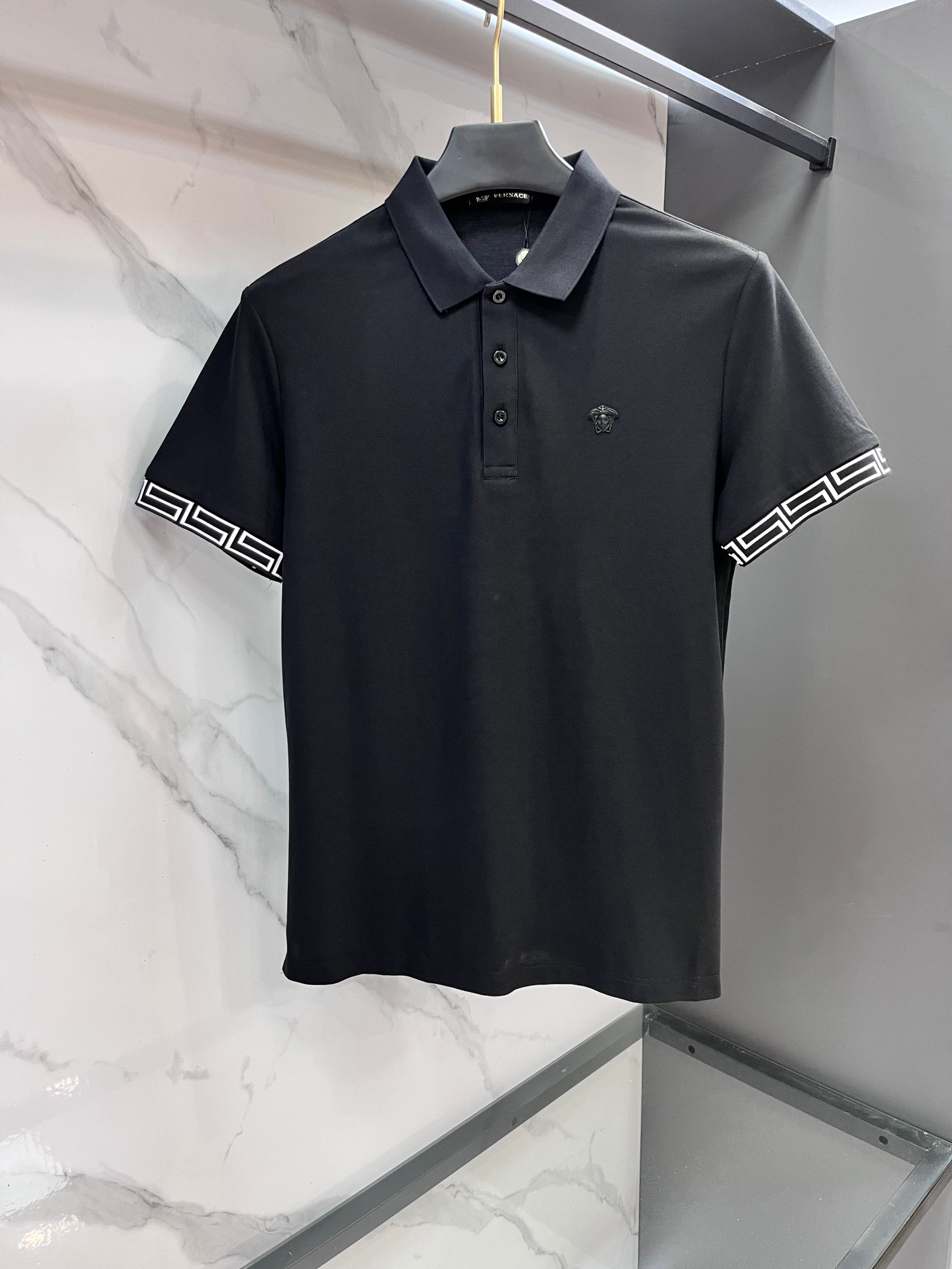 范思哲 2025新款高端商务Polo 白领 单位人士必入单品！ 休闲商务翻领短袖，科技面料，体感非常棒，