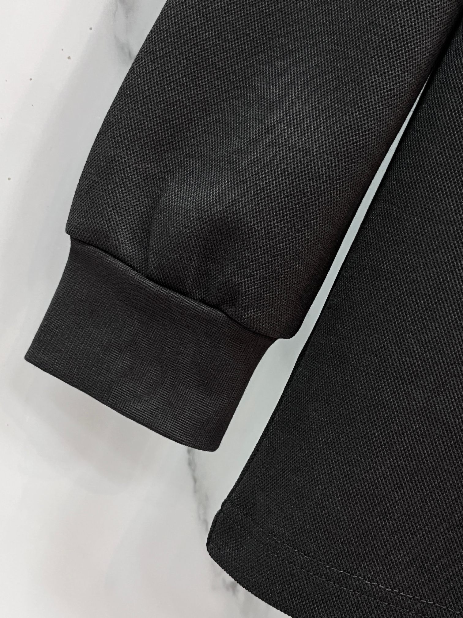 巴宝莉 专柜新品秋款长袖Polo，高端定制高版本时尚百搭爆款▲A原版进口珠地棉，胸前logo图案设计 手