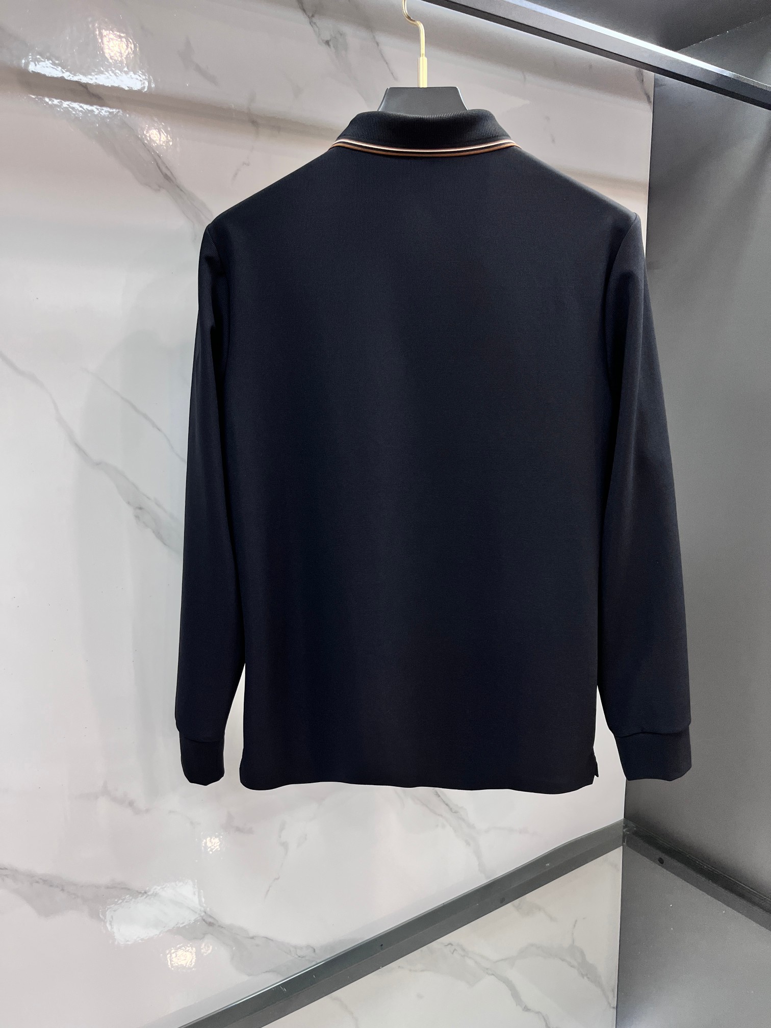 lP🆕 专柜新品秋款长袖Polo，高端定制高版本时尚百搭爆款▲A原版进口珠地棉，胸前logo图案设计 手