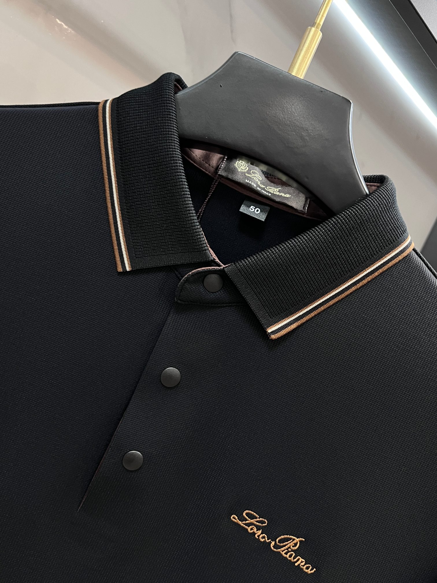 lP🆕 专柜新品秋款长袖Polo，高端定制高版本时尚百搭爆款▲A原版进口珠地棉，胸前logo图案设计 手