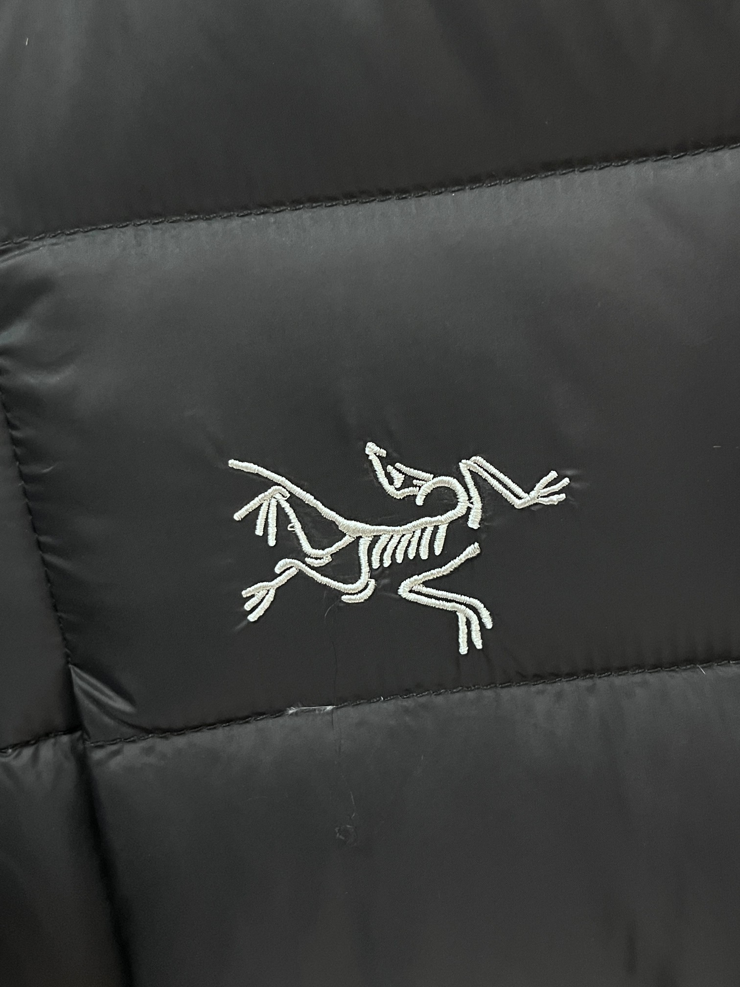 始祖鸟 2025秋冬新款连帽羽绒服外套，爆款来袭，高版本。内充90绒，蓬松又保暖，品相超级好。进口防风防