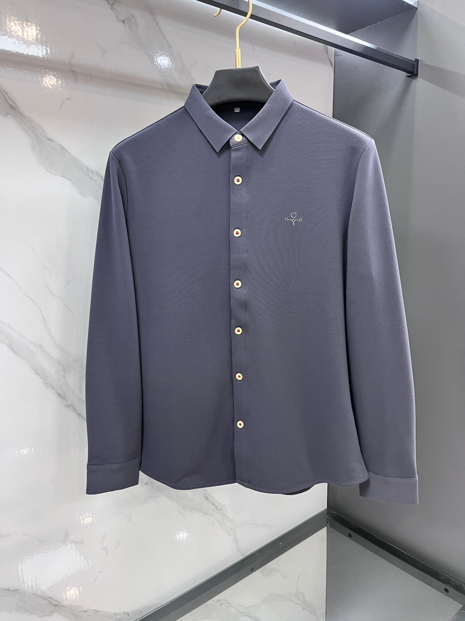 Gucci 超柔加绒衬衫！💥人气爆款！专柜新品彩条超柔羊毛蚕丝加绒衬衫！恒隆在售万元级，今年旗舰定制面料