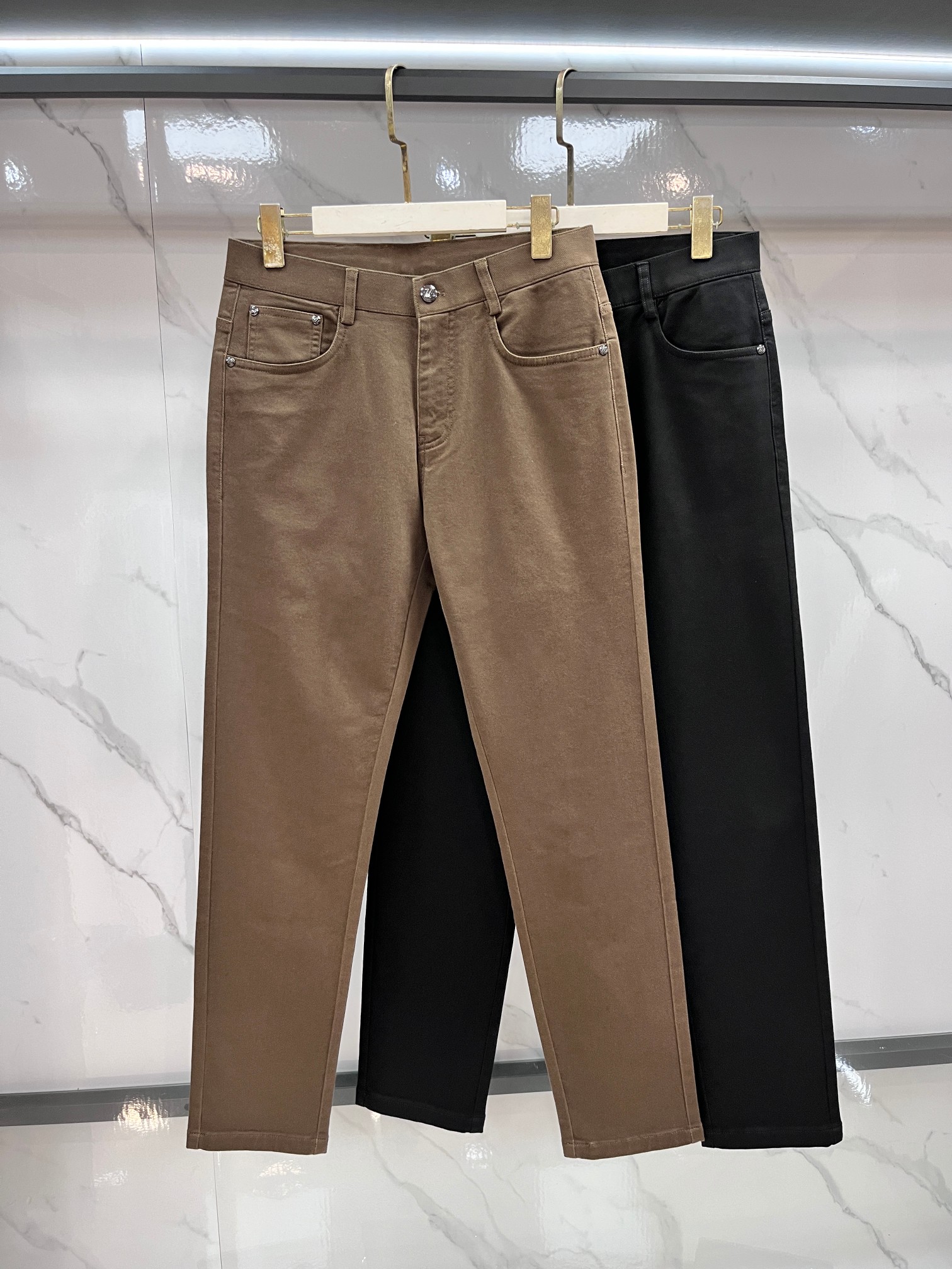 杰尼亚 🔥高端定制、2026早秋最新款牛仔裤 柜台同步发售 原版定制 客供五金辅料 原单品质 进口固色牛