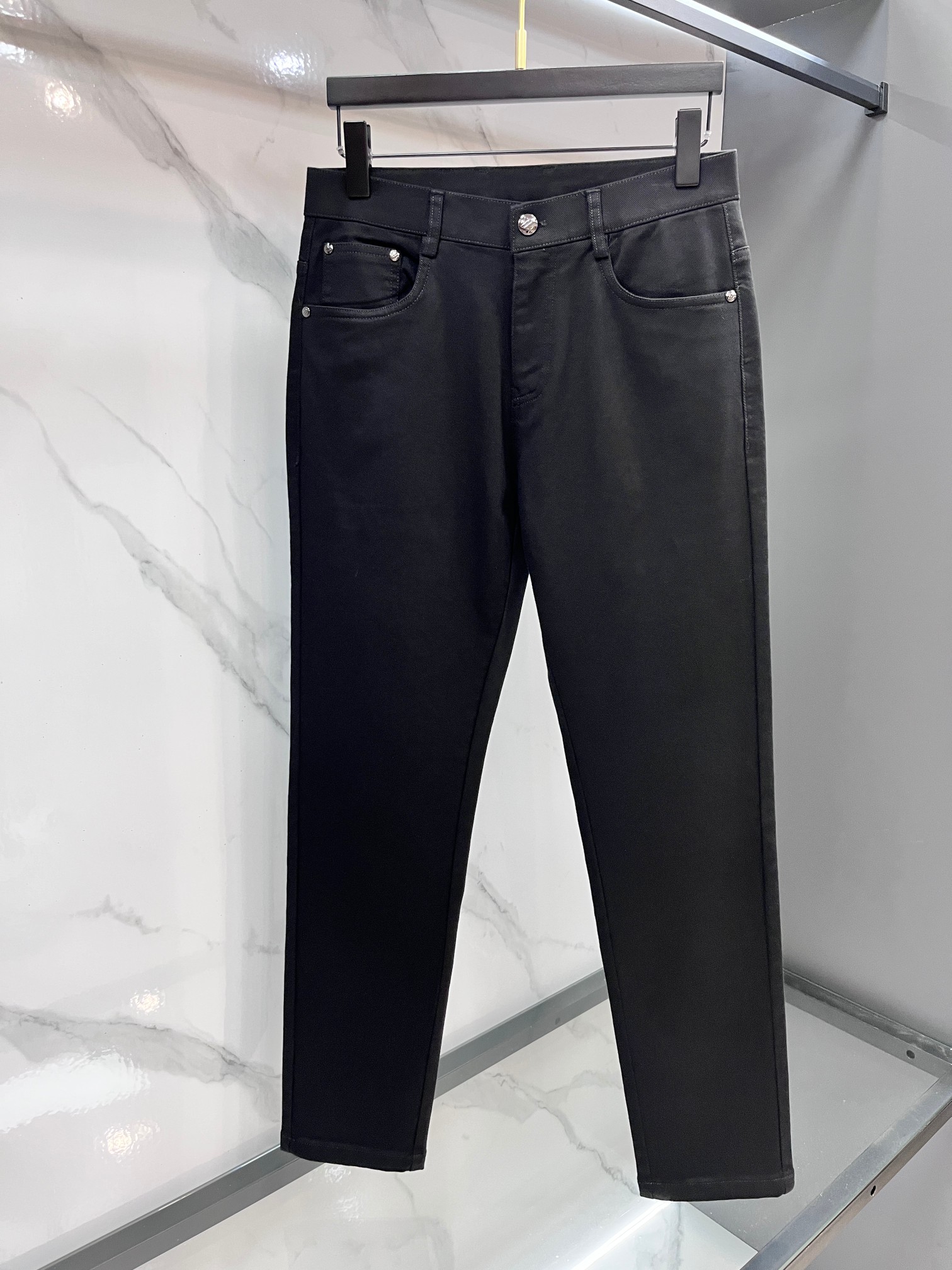 杰尼亚 🔥高端定制、2026早秋最新款牛仔裤 柜台同步发售 原版定制 客供五金辅料 原单品质 进口固色牛