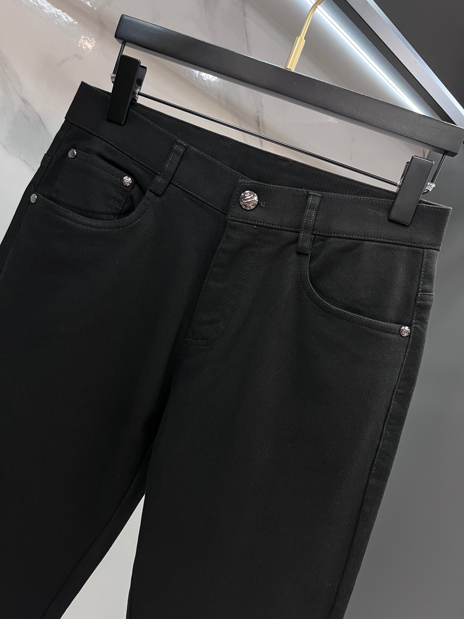 杰尼亚 🔥高端定制、2026早秋最新款牛仔裤 柜台同步发售 原版定制 客供五金辅料 原单品质 进口固色牛