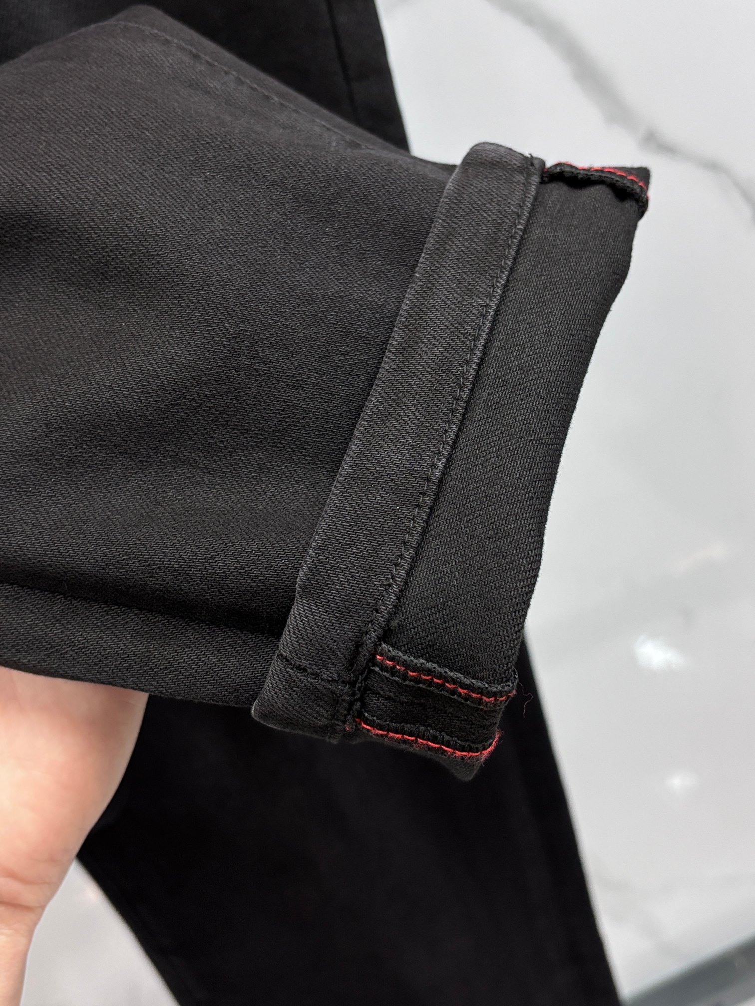 阿玛尼 🔥高端定制、2025早秋最新款牛仔裤 柜台同步发售 原版定制 客供五金辅料 原单品质 进口固色牛