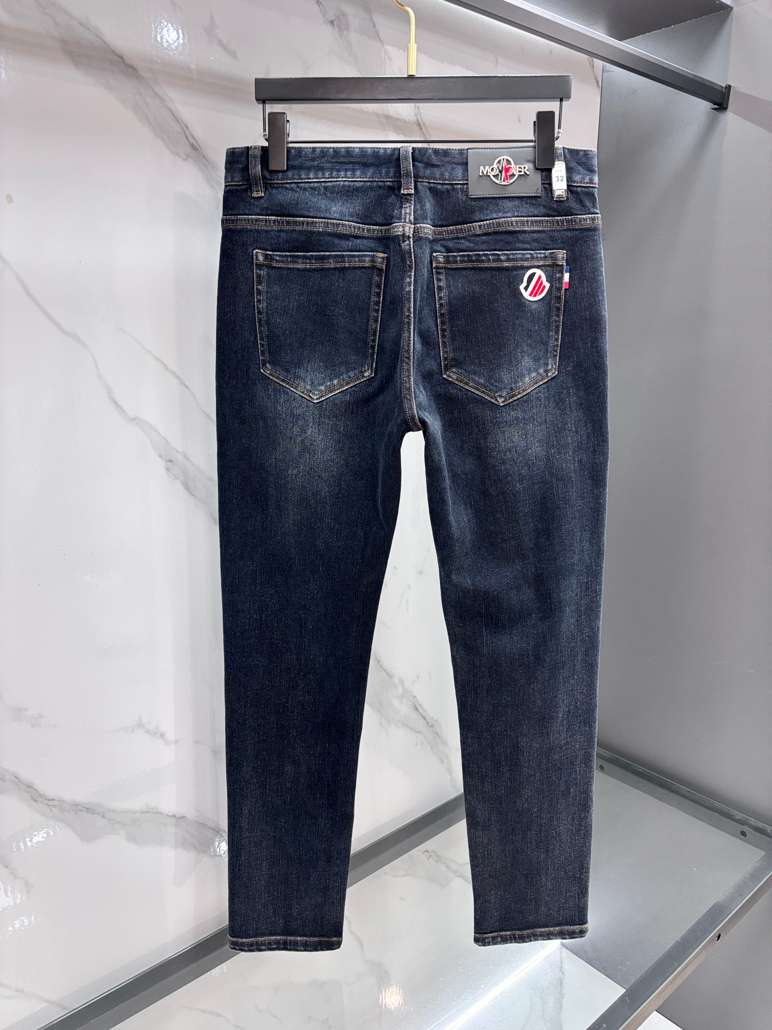 蒙口 🔥高端定制、2025早秋最新款牛仔裤 柜台同步发售 原版定制 客供五金辅料 原单品质 进口固色牛仔