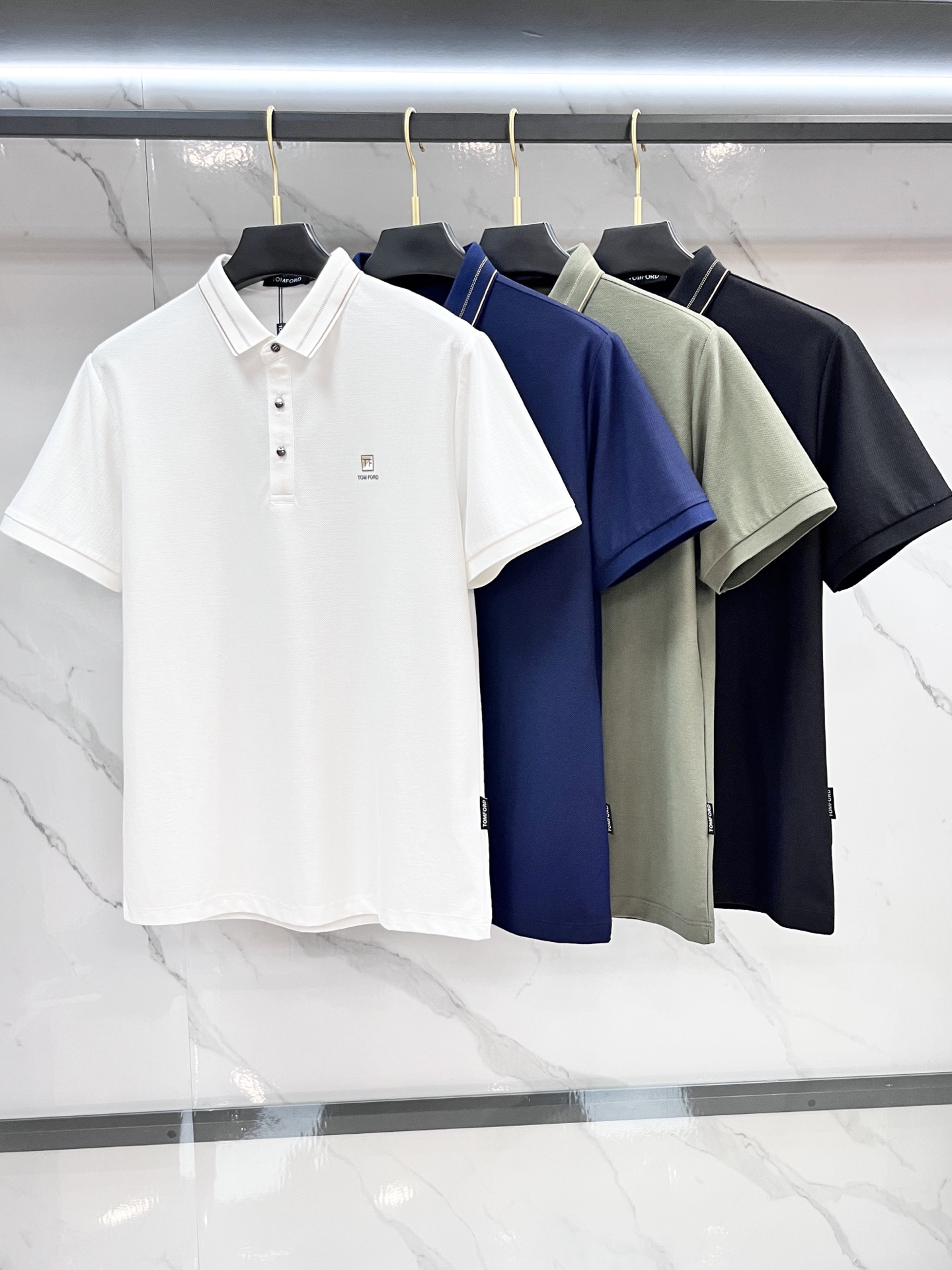 TF 2025新款高端商务Polo 白领 单位人士必入单品！ 休闲商务翻领短袖，科技面料，体感非常棒，手