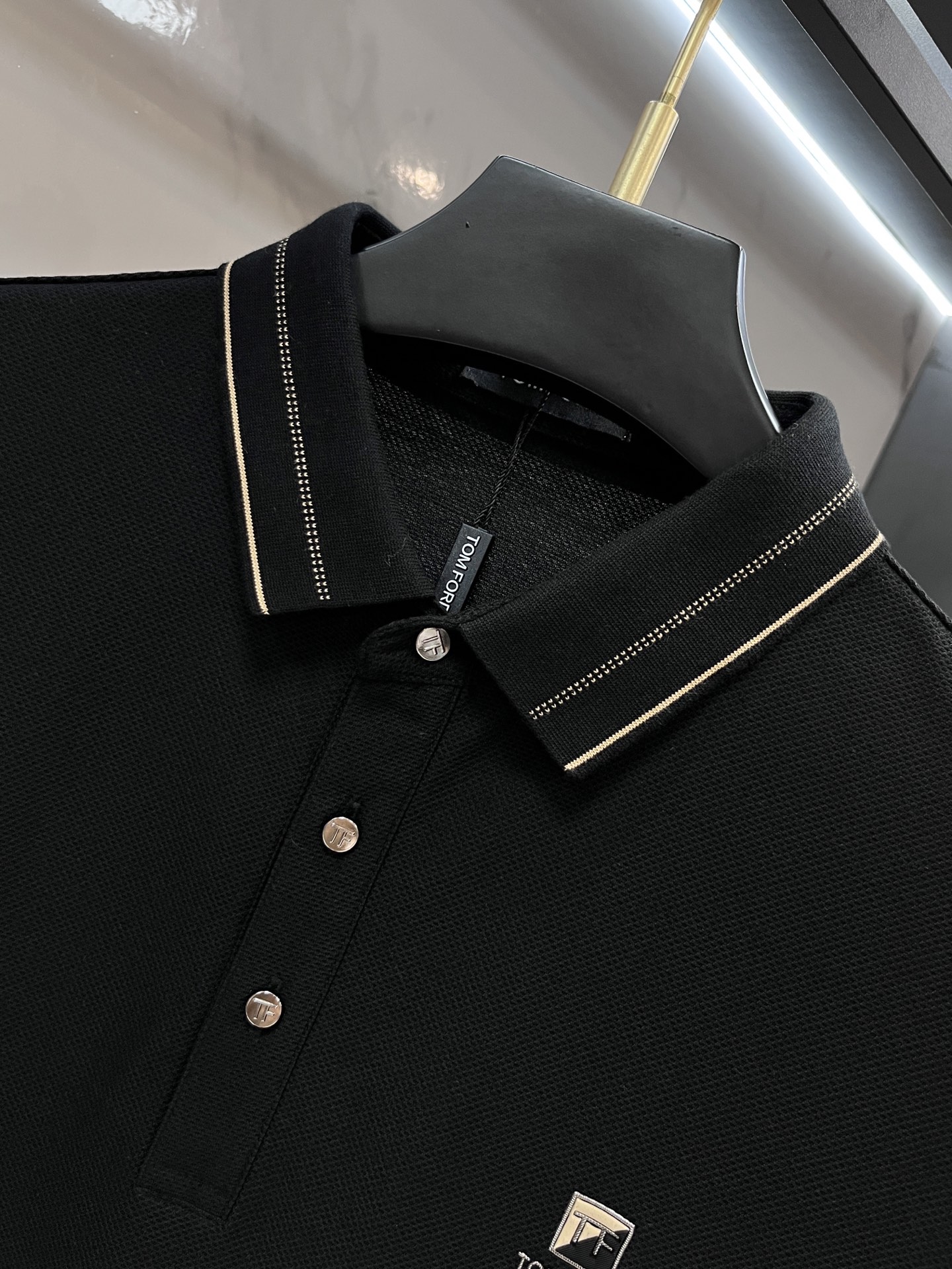 TF 2025新款高端商务Polo 白领 单位人士必入单品！ 休闲商务翻领短袖，科技面料，体感非常棒，手