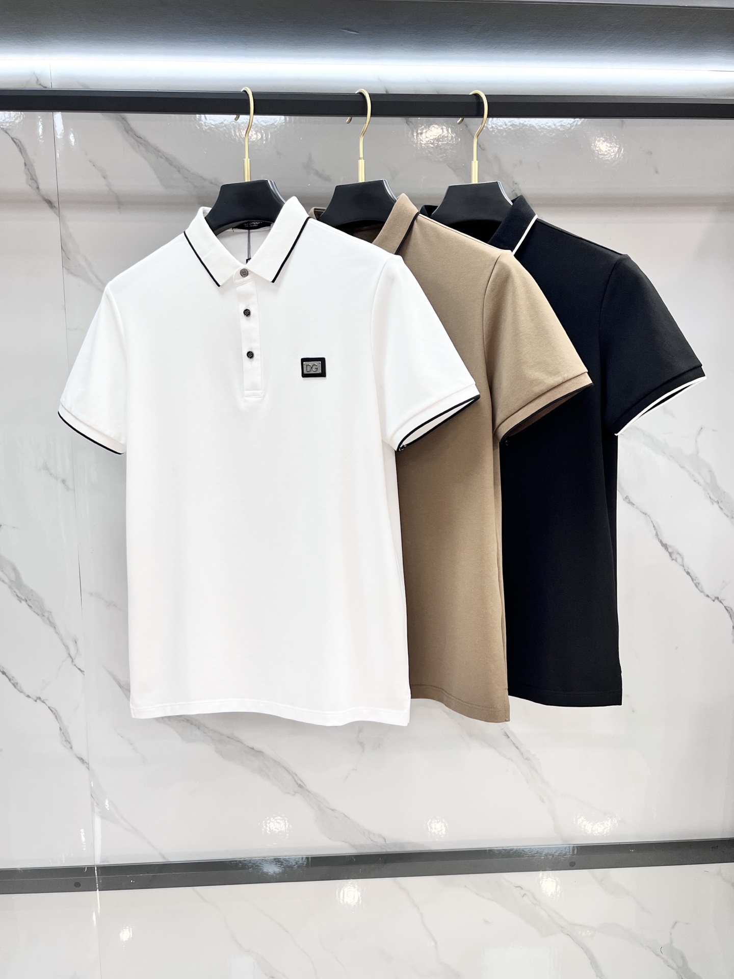 DG 2025新款高端商务Polo 白领 单位人士必入单品！ 休闲商务翻领短袖，科技面料，体感非常棒，手