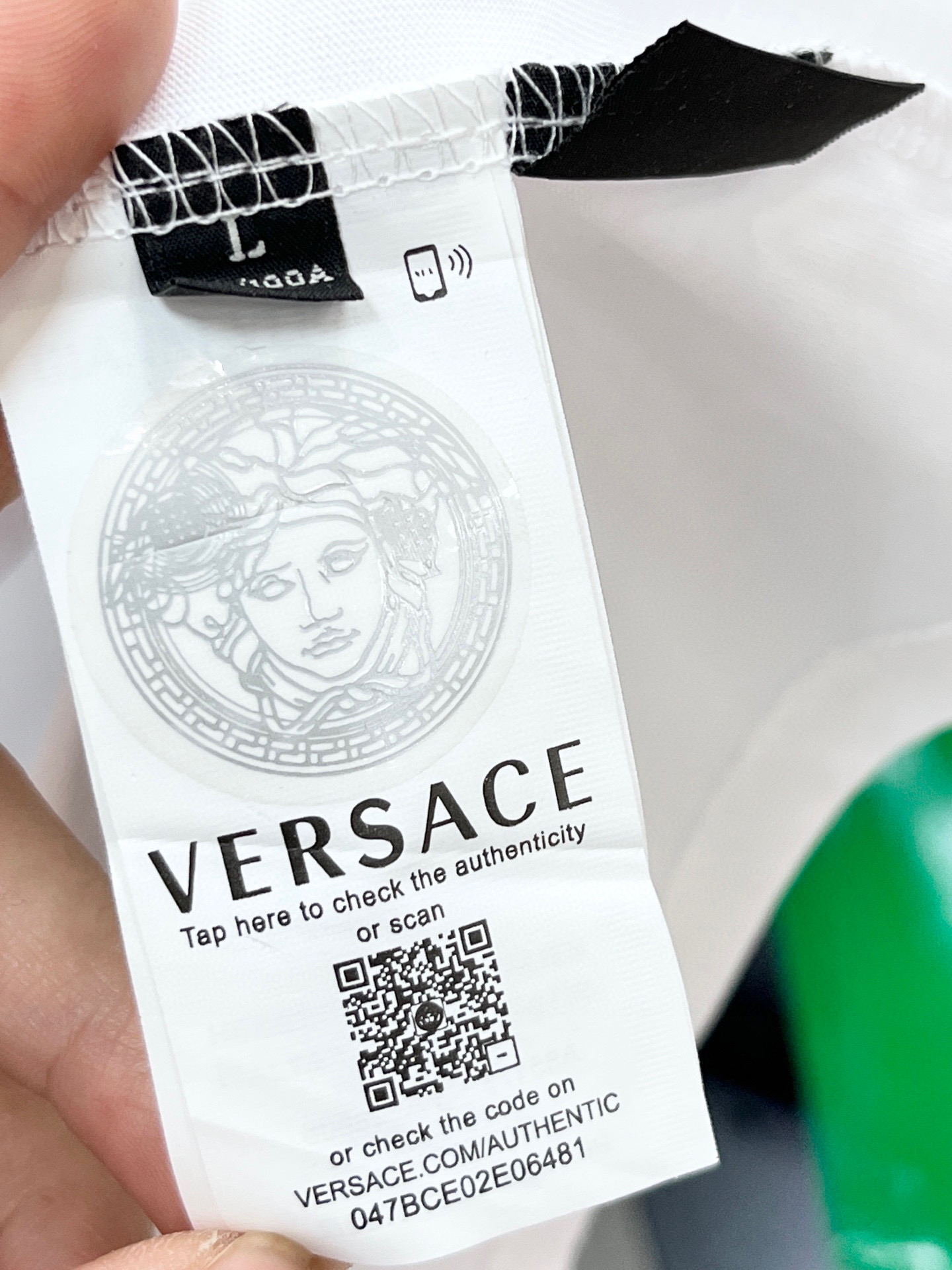 VERSACE/范思哲 2025春夏装欧洲GW专柜新款 走秀网红款定制 顶级原单时尚休闲短袖T恤。25s