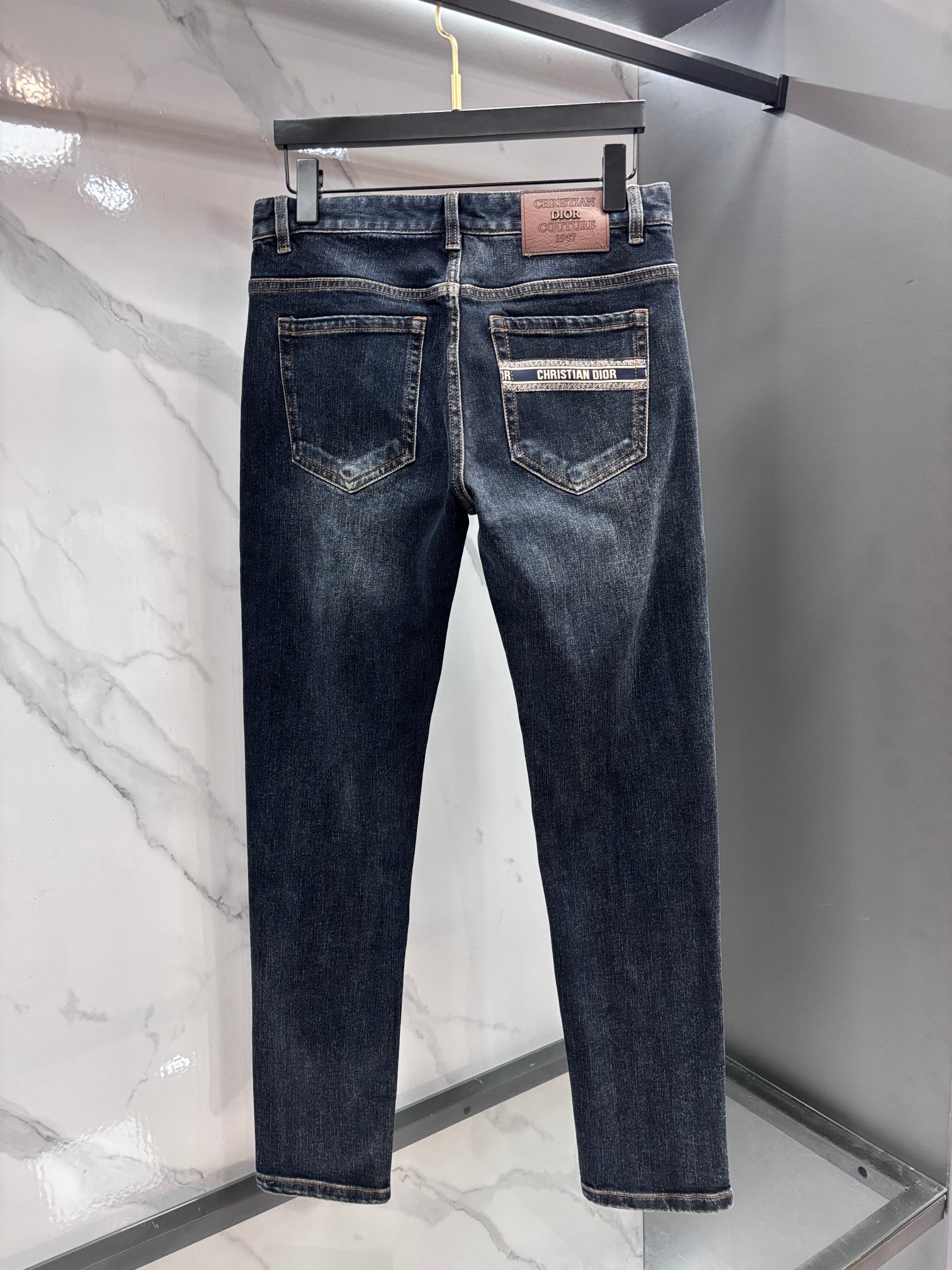 迪奥 🔥高端定制、2025早秋最新款牛仔裤 柜台同步发售 原版定制 客供五金辅料 原单品质 进口固色牛仔