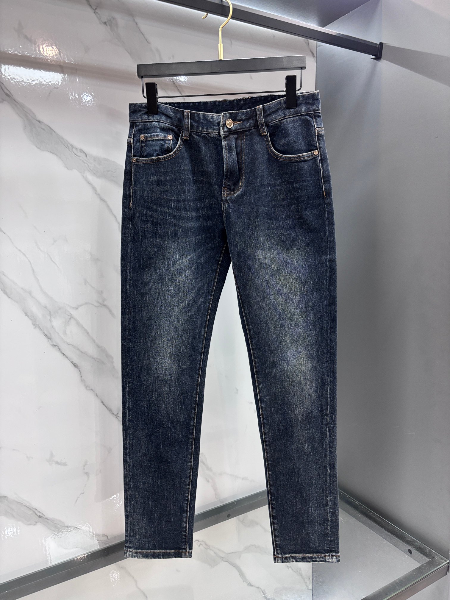 迪奥 🔥高端定制、2025早秋最新款牛仔裤 柜台同步发售 原版定制 客供五金辅料 原单品质 进口固色牛仔