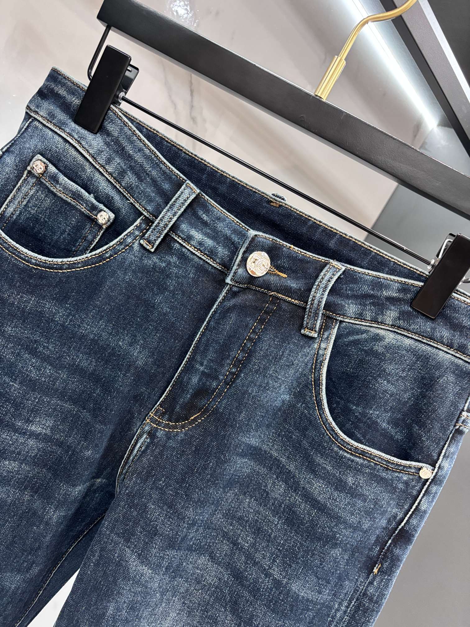 DG 🔥高端定制、2025早秋最新款牛仔裤 柜台同步发售 原版定制 客供五金辅料 原单品质 进口固色牛仔