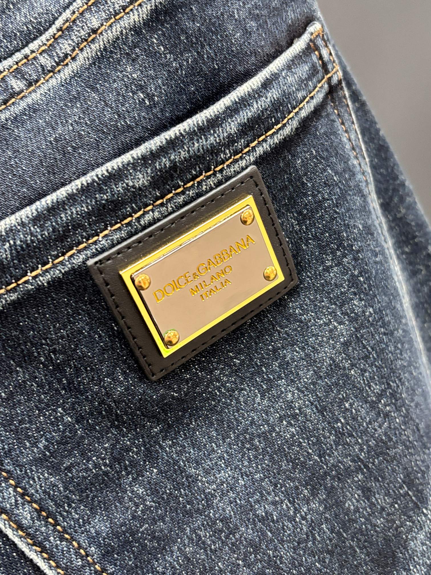 DG 🔥高端定制、2025早秋最新款牛仔裤 柜台同步发售 原版定制 客供五金辅料 原单品质 进口固色牛仔